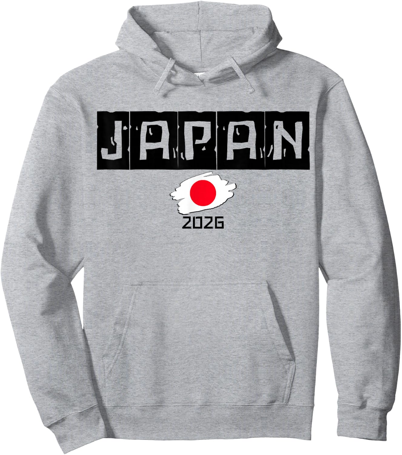 Japan Souvenir 2026 Vacation Trip Fun Matching Travel Flag Hoodie - Hoodie | Ash