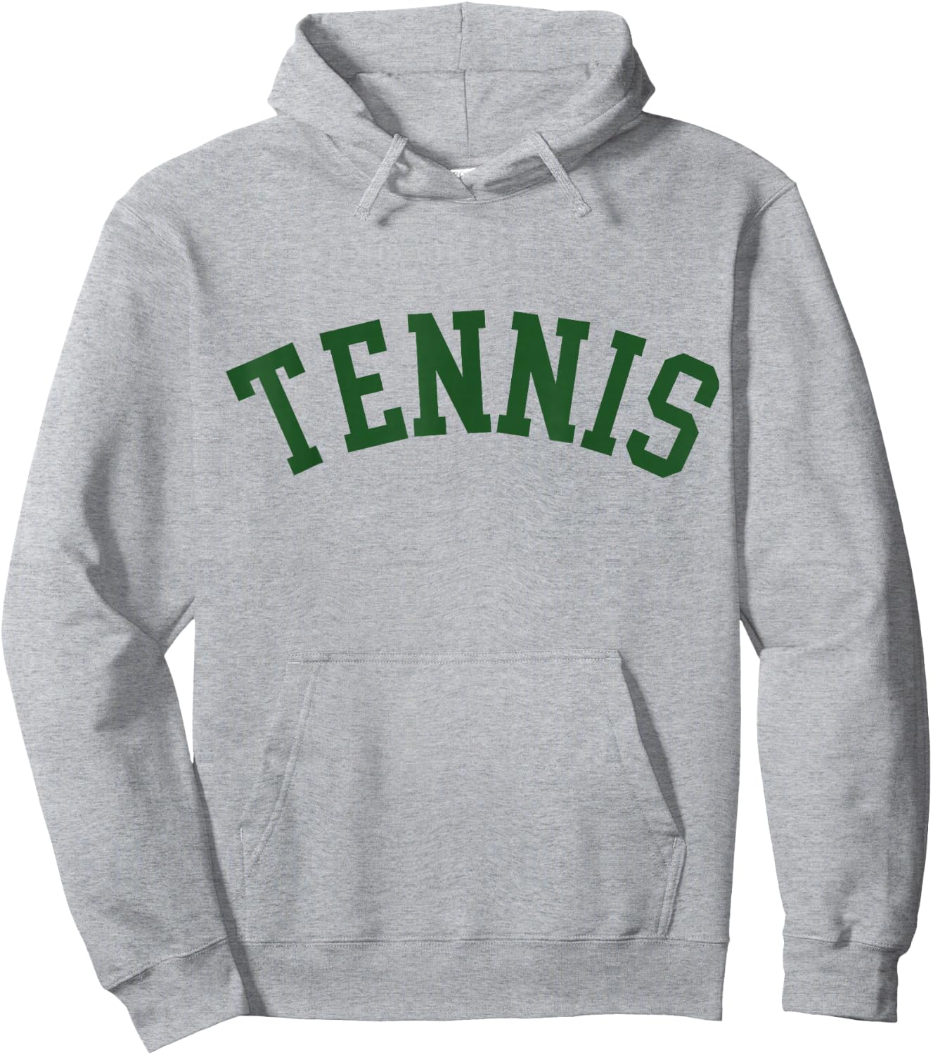 Tennis Club Vintage Athletic Sports Hoodie - Hoodie | Ash