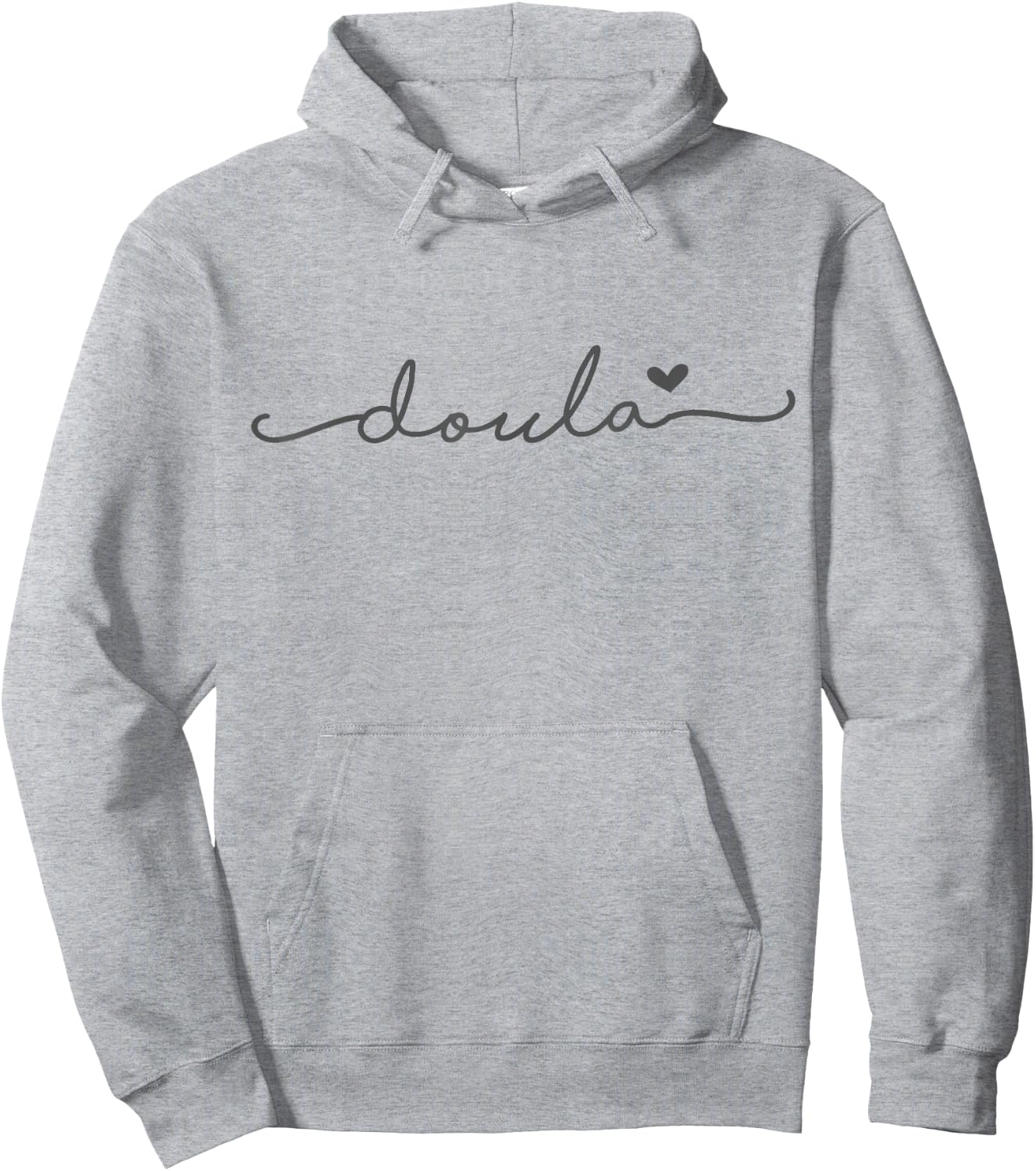 Simple Sweet Doula with a Heart for Birth & Postpartum Hoodie - Hoodie | Ash