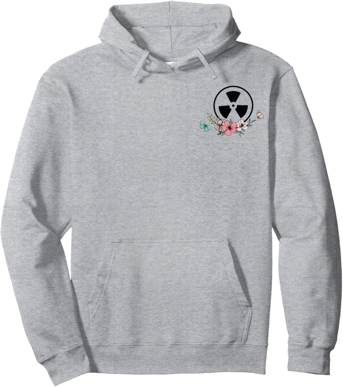 Floral Rad Tech Radiology Graduation Gift X-ray Tech Hoodie - Hoodie | Ash