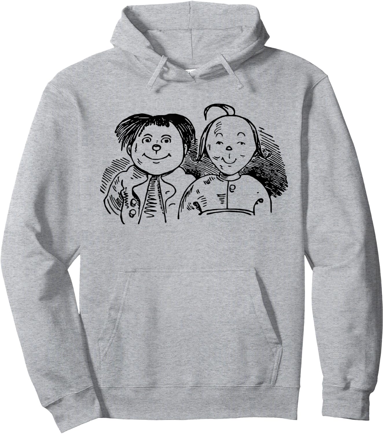 Max and Moritz Wilhelm Busch German children's book classic Hoodie - Hoodie | Ash
