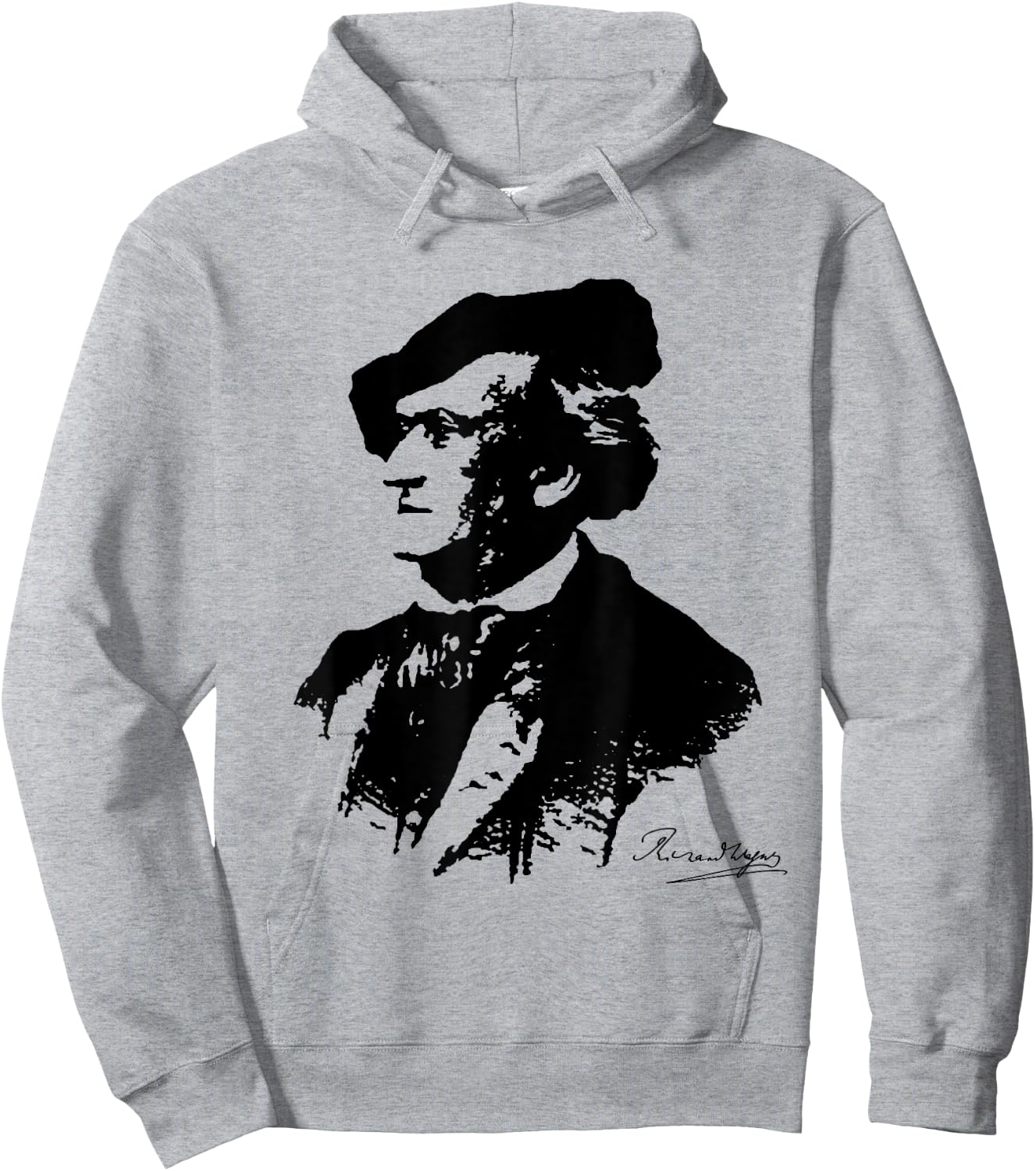 Richard Wagners classical music musicians Hoodie - Hoodie | Ash