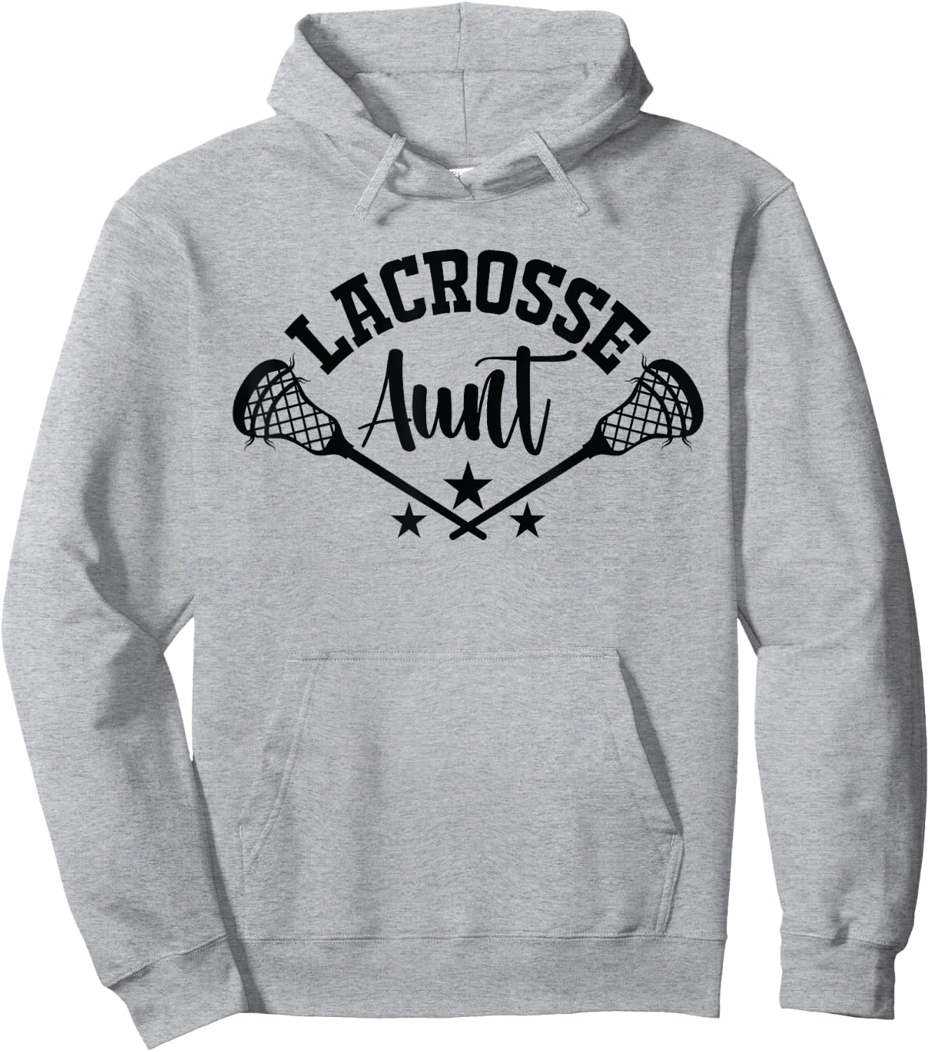 Lacrosse Aunt Lax Sports Aunty Auntie Lacrosse Hoodie - Hoodie | Ash