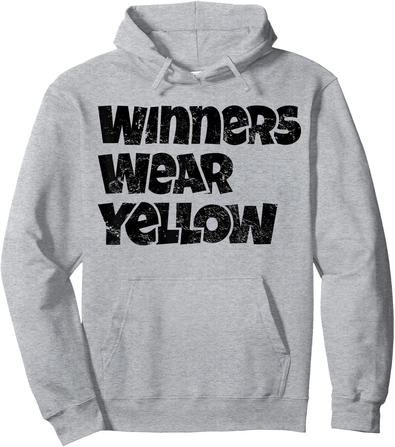 Winners Wear Yellow Spirit Wear Team Game Color War Funny Hoodie - Hoodie | Ash