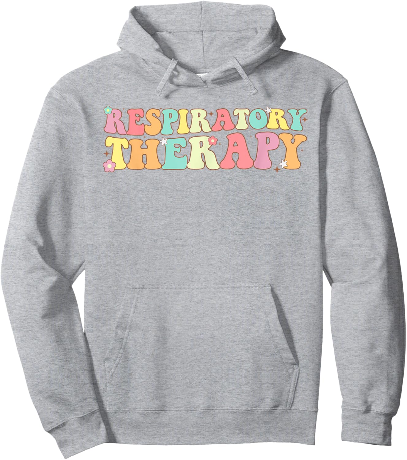 RT Respiratory Therapy therapist Groovy RT Care Student Hoodie - Hoodie | Ash