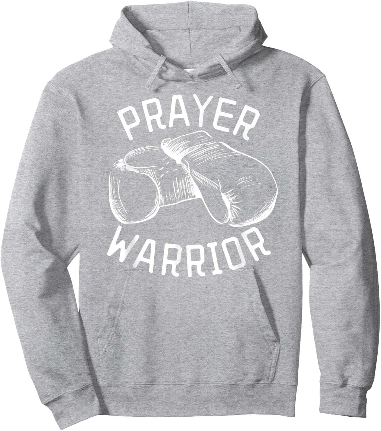Pink Prayer Warrior Christian Breast Cancer Awareness Pink Hoodie - Hoodie | Ash