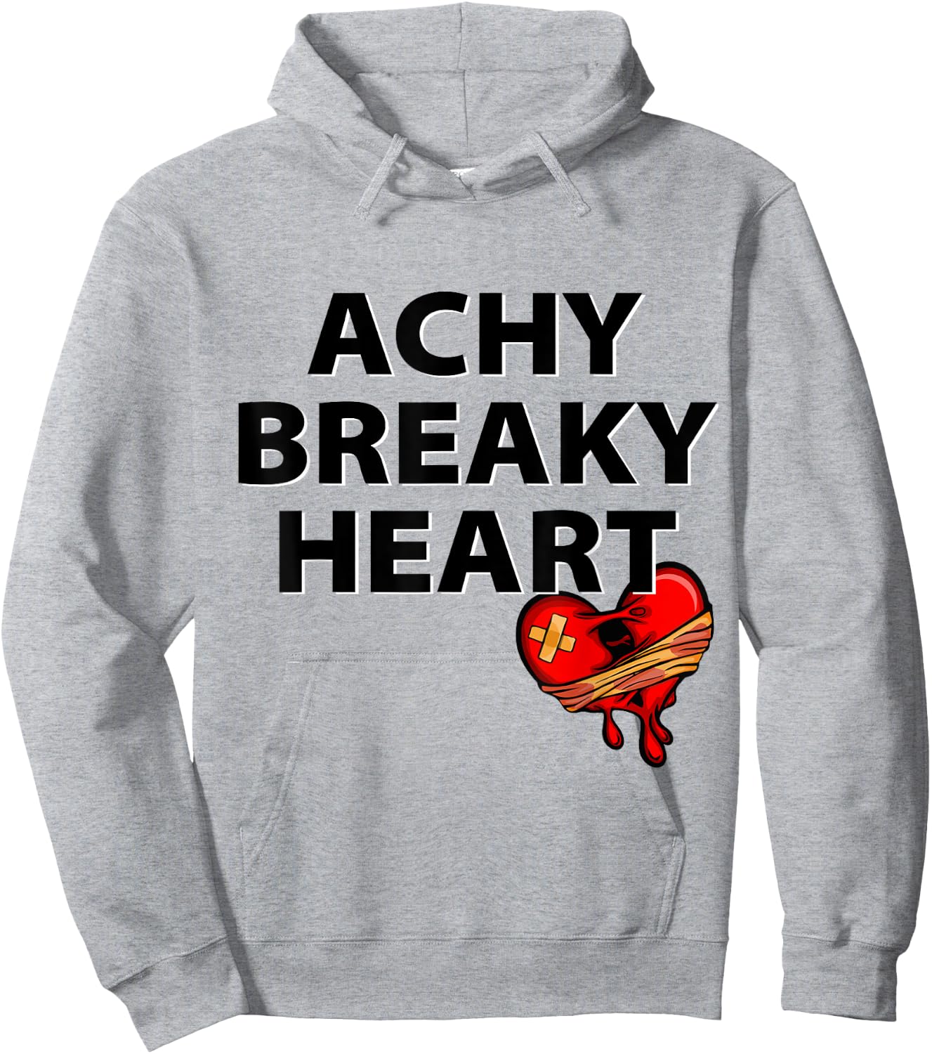 Achy Breaky Heart Hoodie - Hoodie | Ash