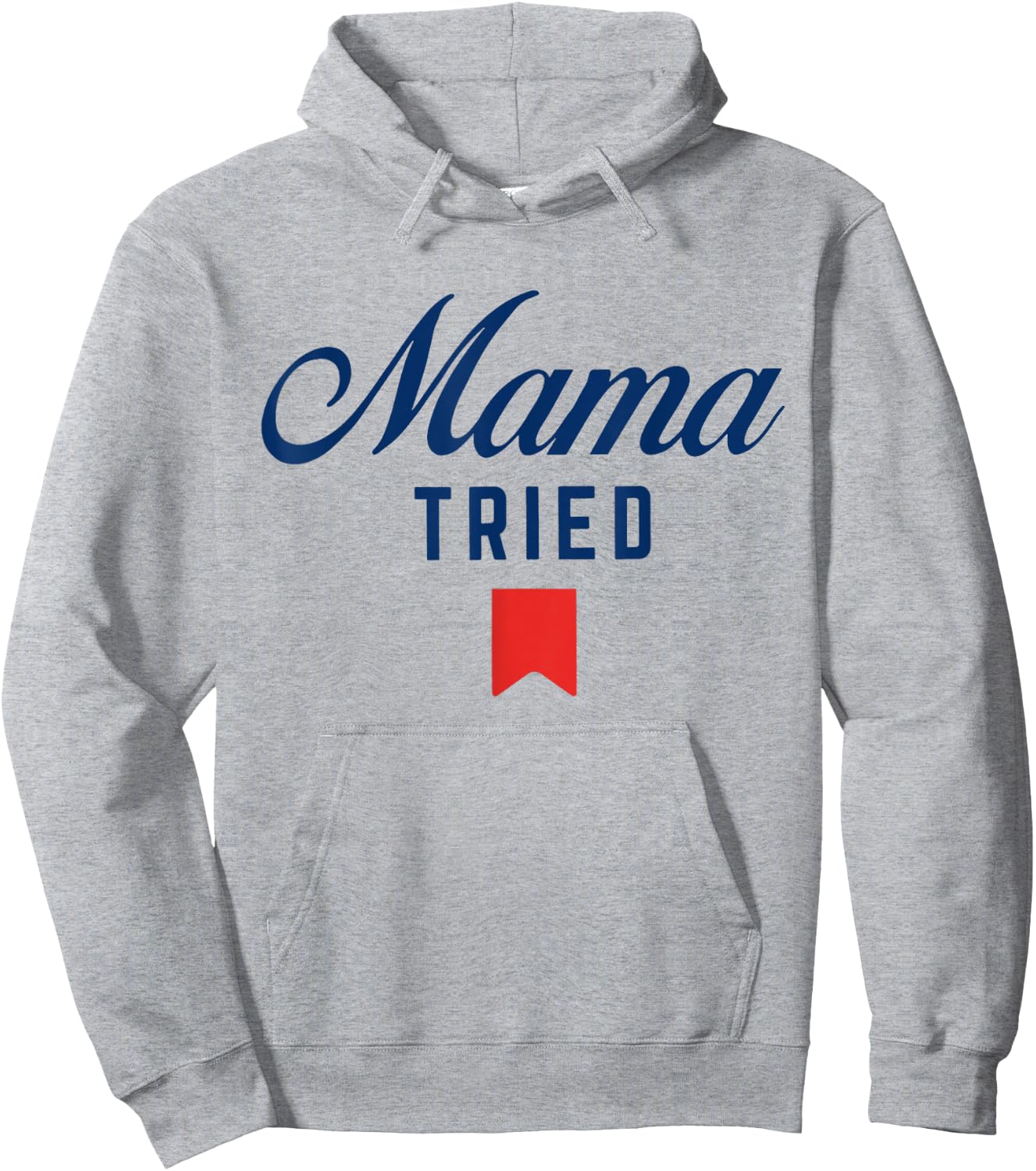 Vintage Mama Tried, Funny Trendy Summer Beer, Western Cowboy Hoodie - Hoodie | Ash