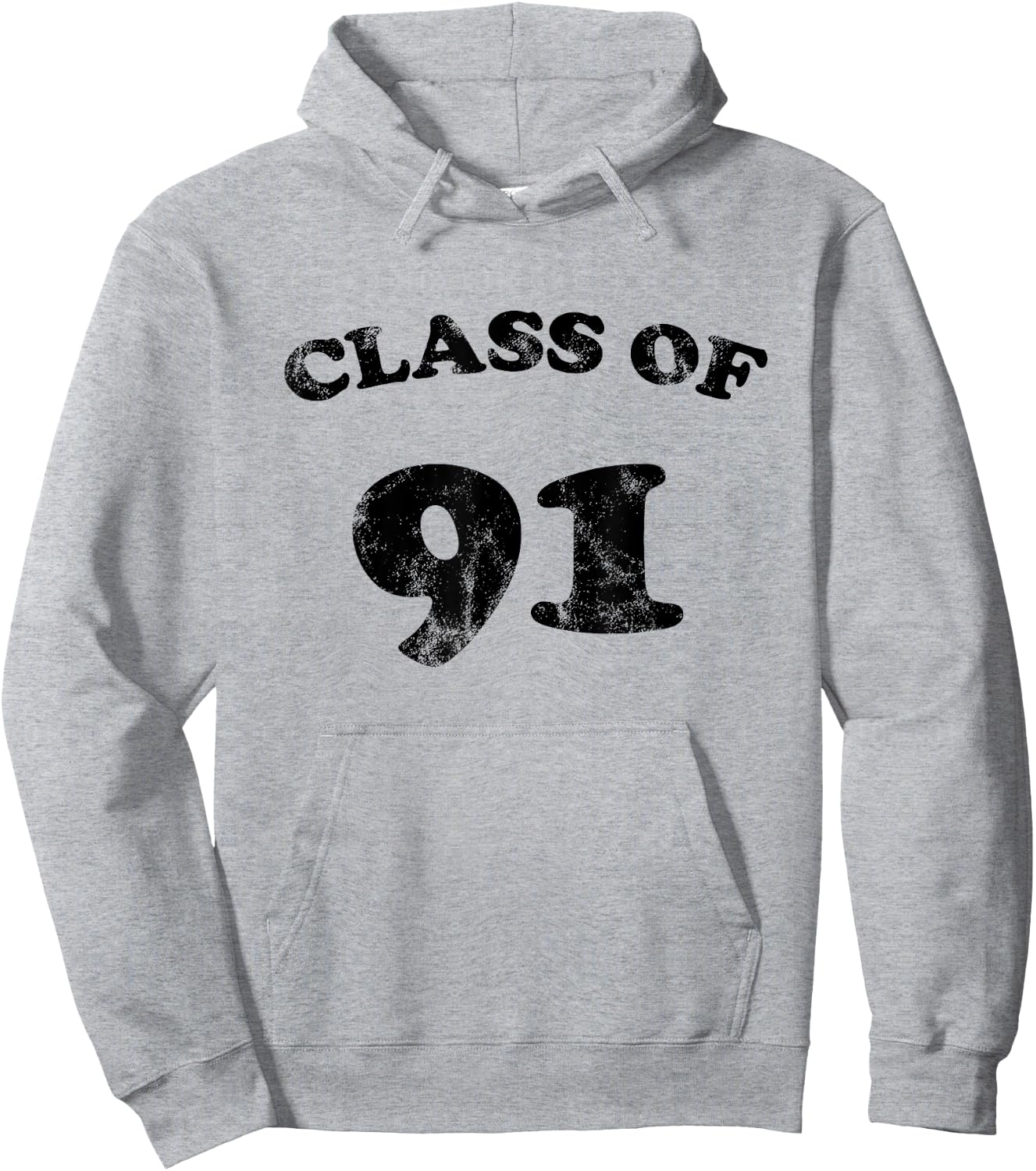 Vintage Class of 91 Hoodie - Hoodie | Ash