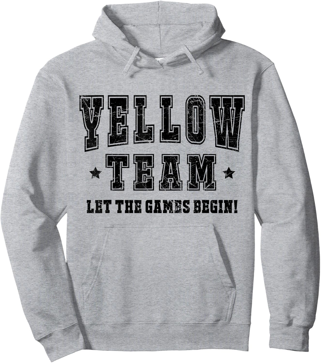 Yellow Team Field Day Spirit Squad Let The Games Begin 2024 Hoodie - Hoodie | Ash
