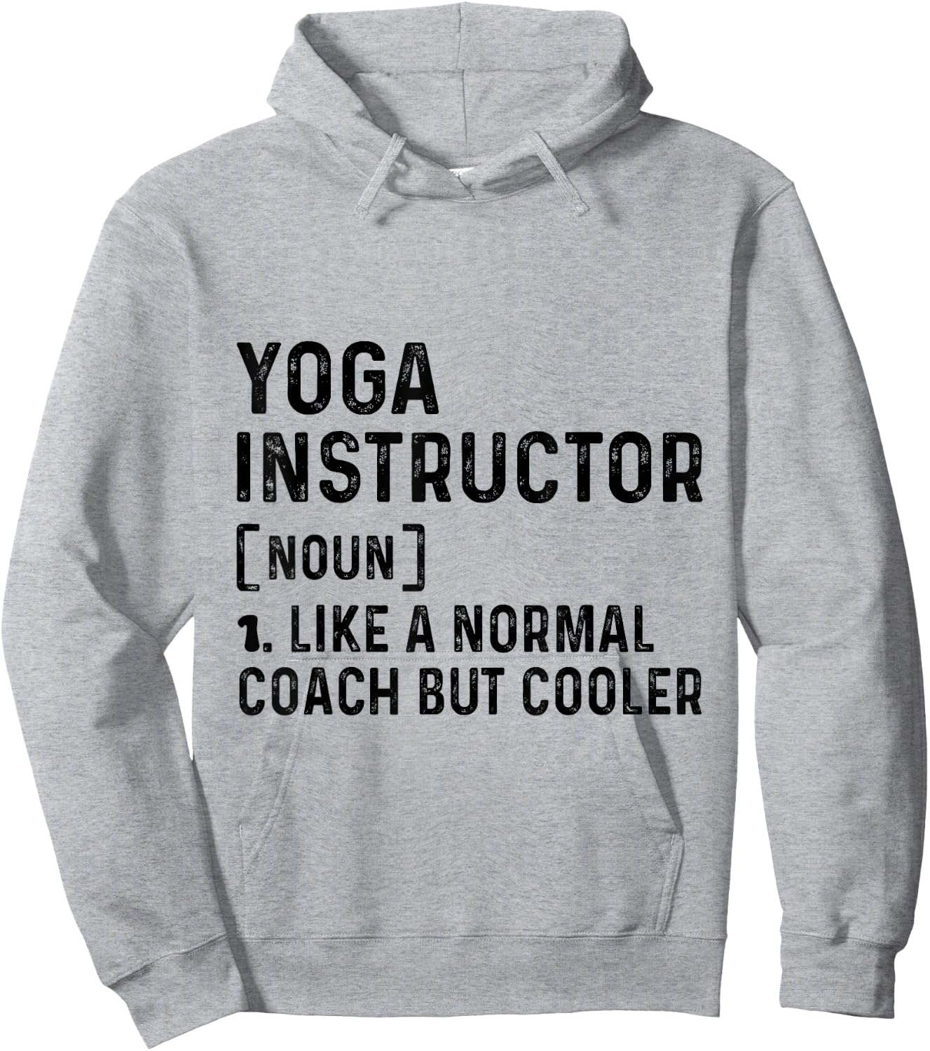 Yoga instructor Like a Normal Coach But Cooler Yoga Trainer Hoodie - Hoodie | Ash