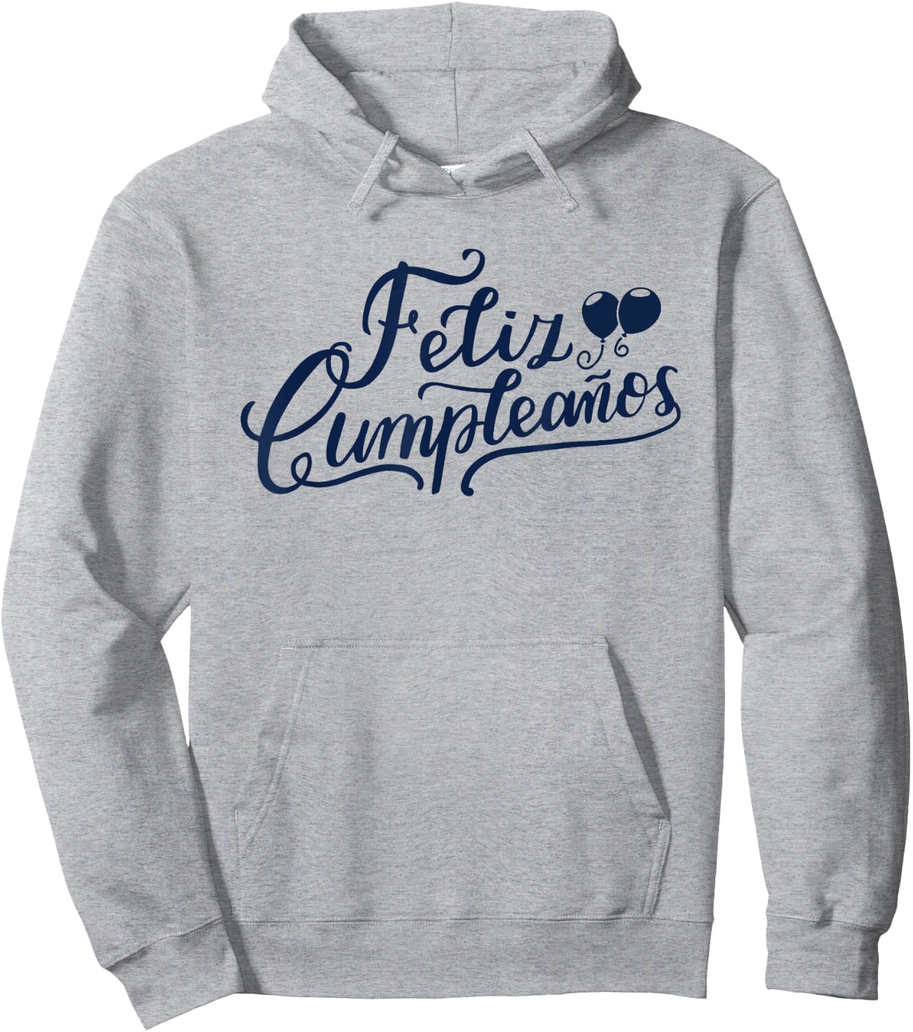 Feliz Cumpleaños Funny Happy Birthday Spanish Words Hoodie - Hoodie | Ash