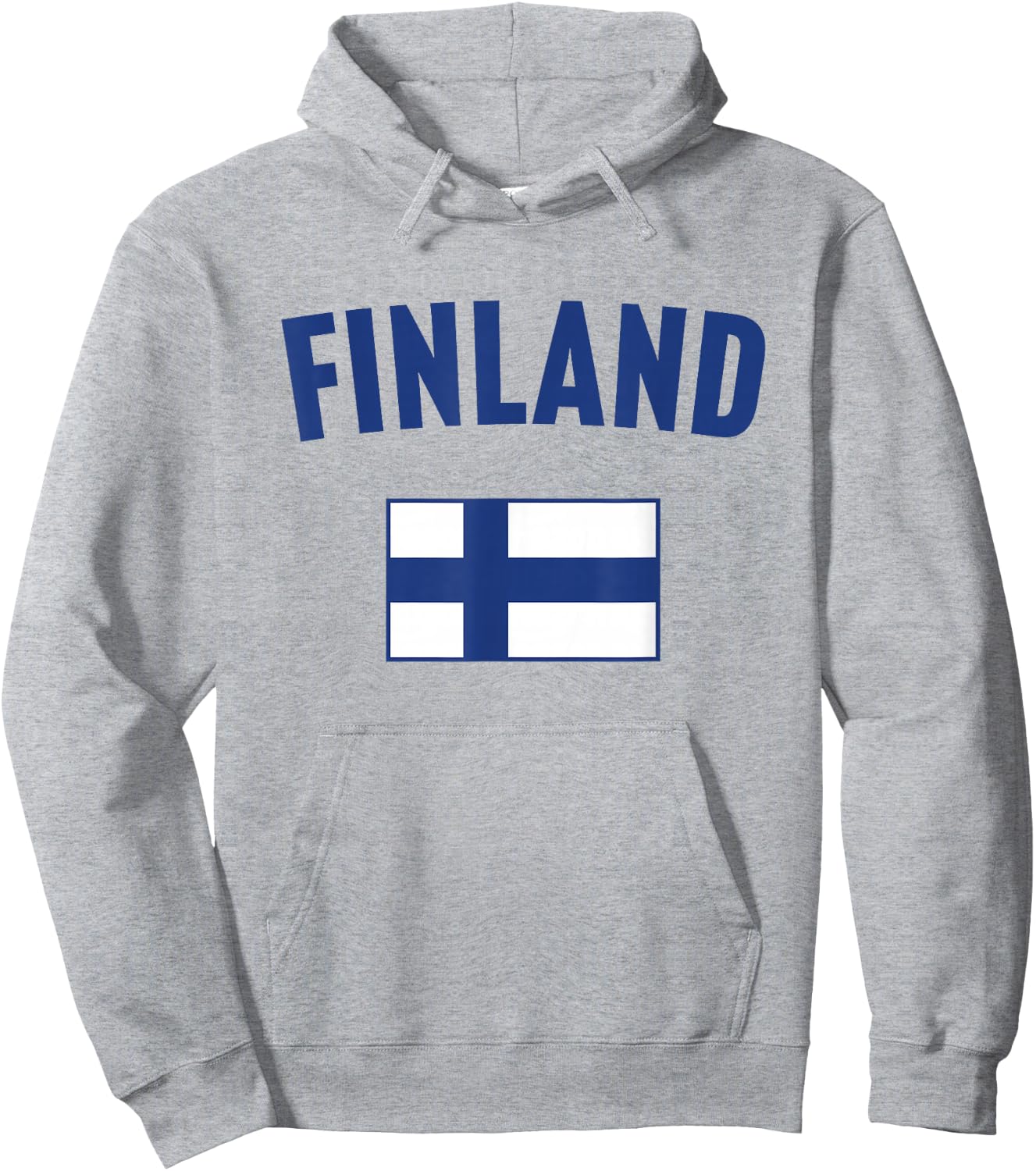 Country Flags Finland Flag , Small, White Hoodie - Hoodie | Ash