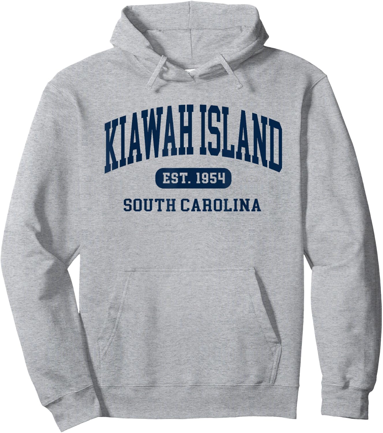 Kiawah Island South Carolina Retro Est 1954 Vintage Souvenir Hoodie - Hoodie | Ash