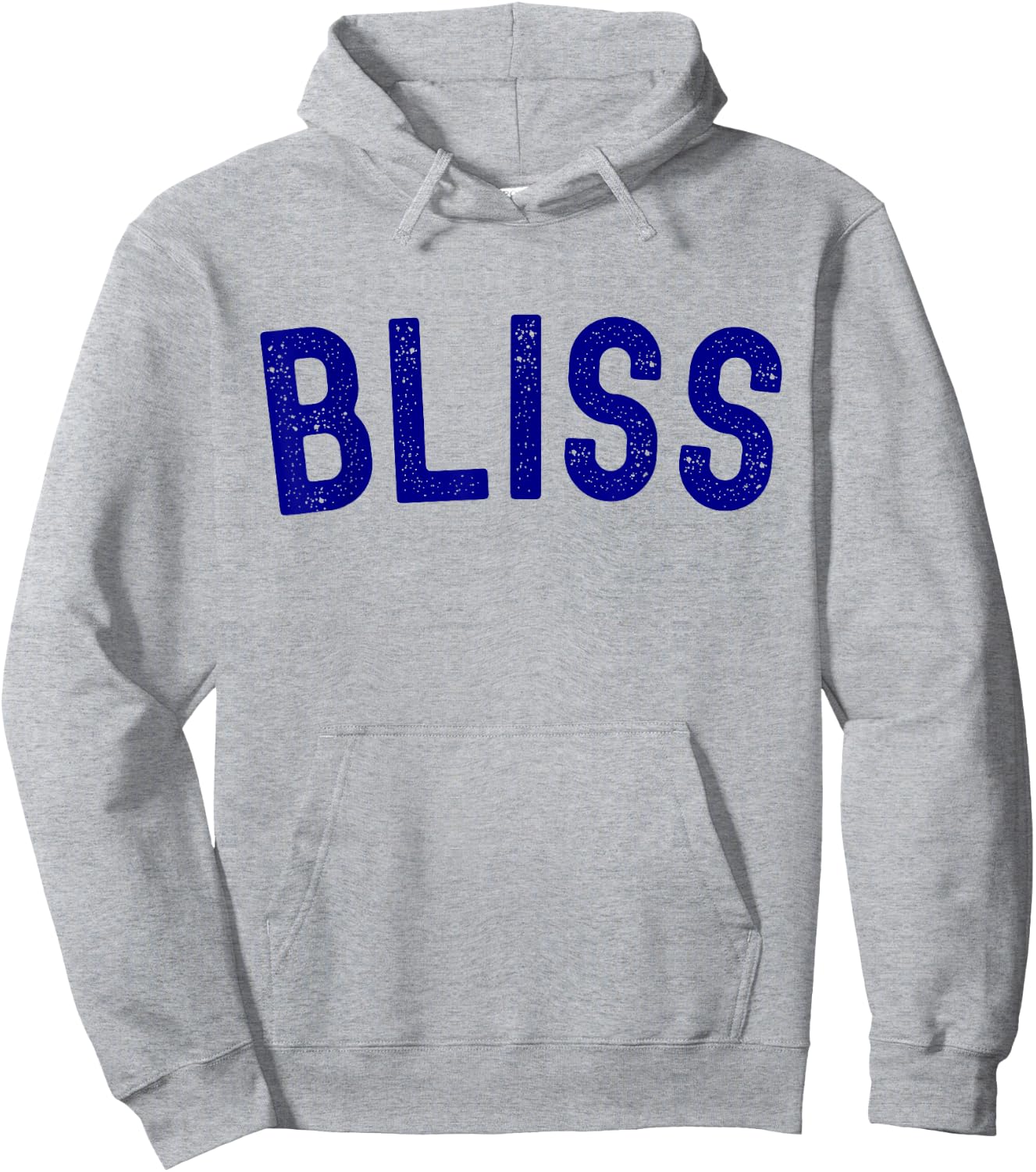 Bliss Word Funny Hoodie - Hoodie | Ash
