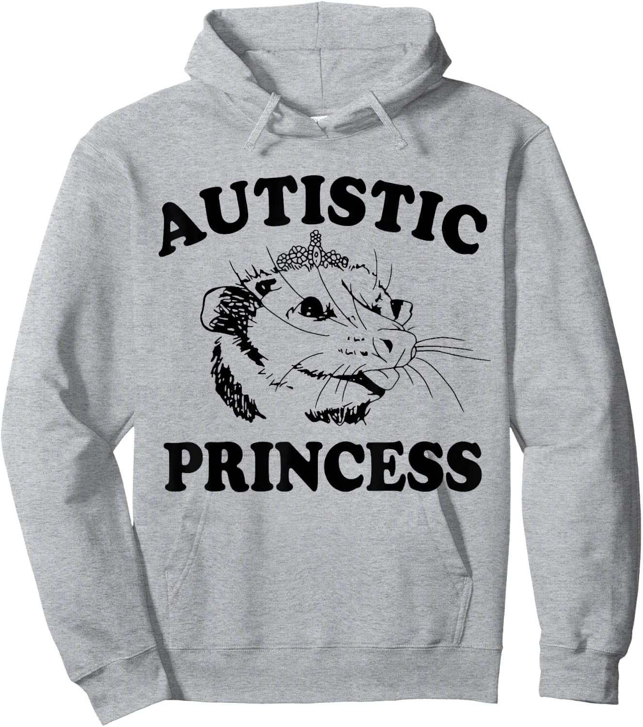 Autistic Princess Shirt, Autistic Princess Hoodie - Hoodie | Ash