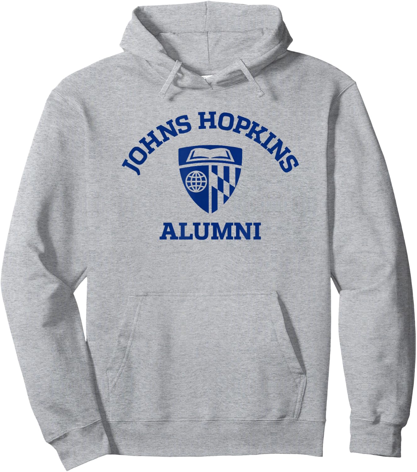Johns Hopkins University Alumni Hoodie - Hoodie | Ash