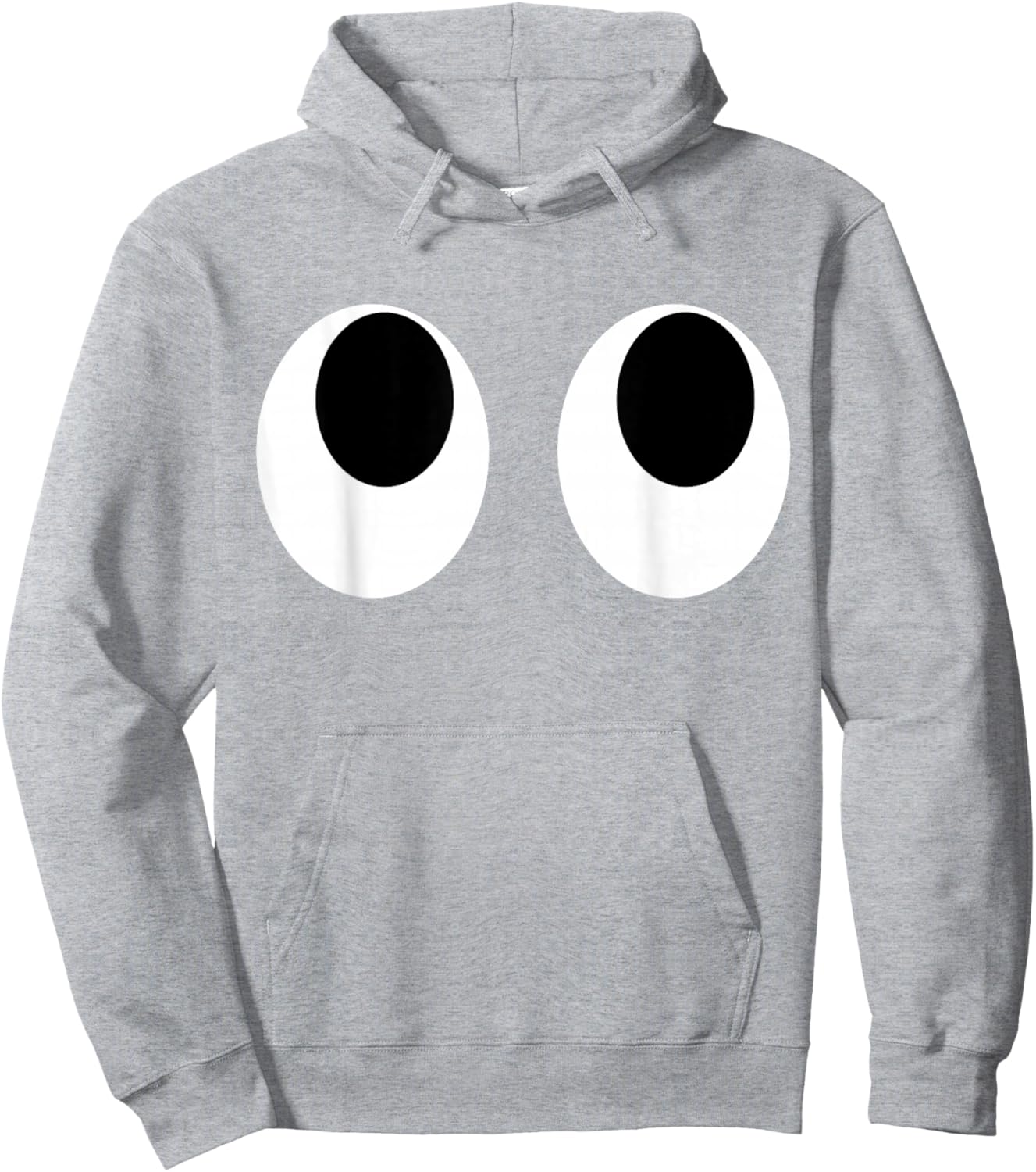 DIY Arcade Game Ghost Eyes Halloween Group Costume Hoodie - Hoodie | Ash