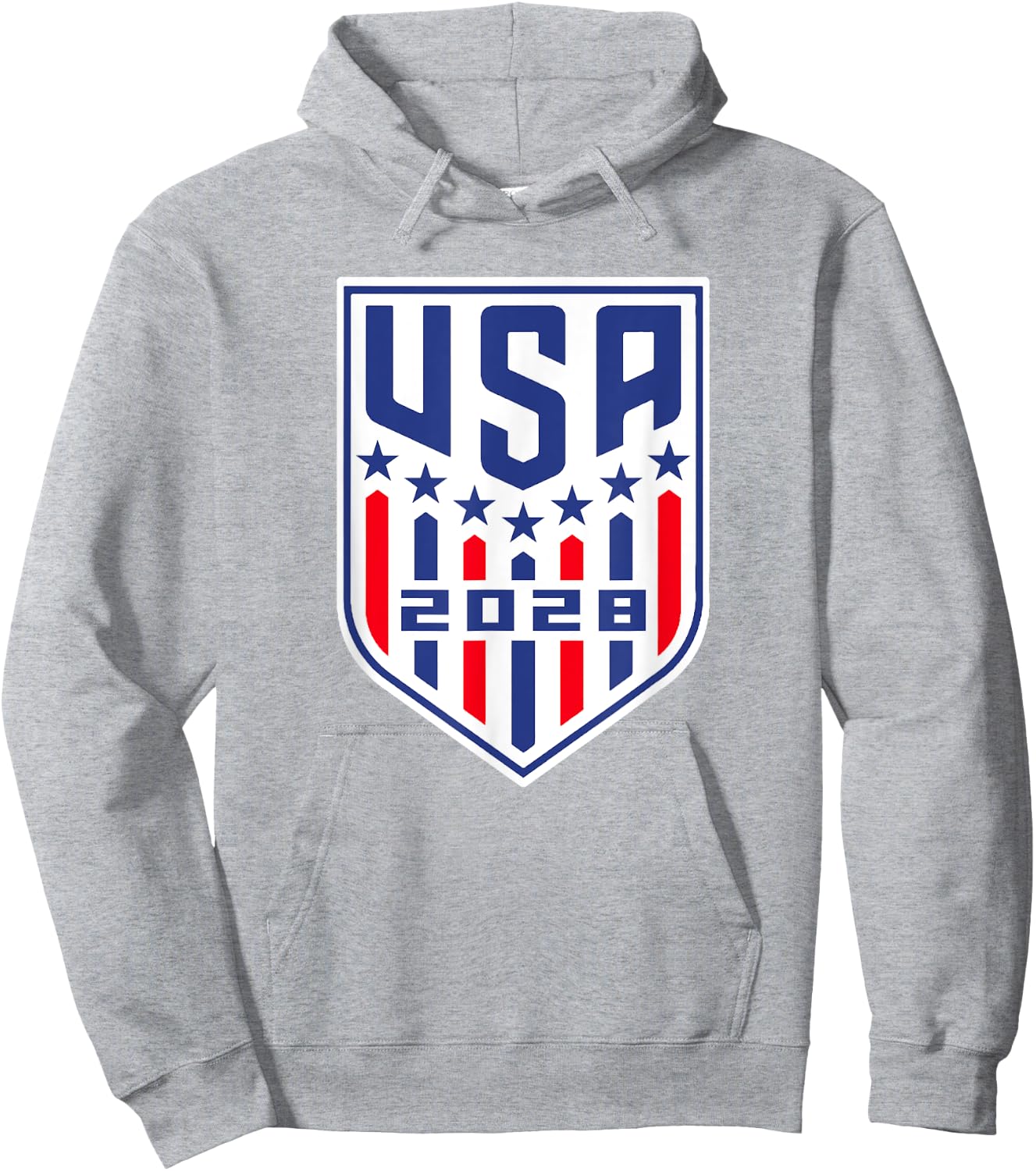 USA 2028 Go United States Sport USA Team 2028 USA Hoodie - Hoodie | Ash