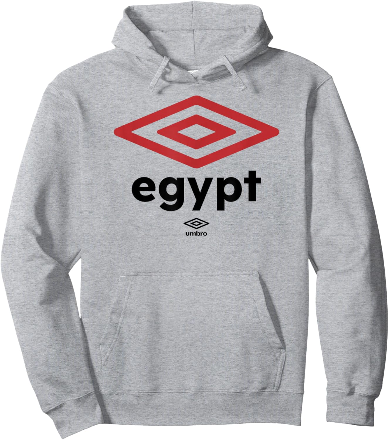 Umbro International Soccer Diamond Egypt Logo Hoodie - Hoodie | Ash