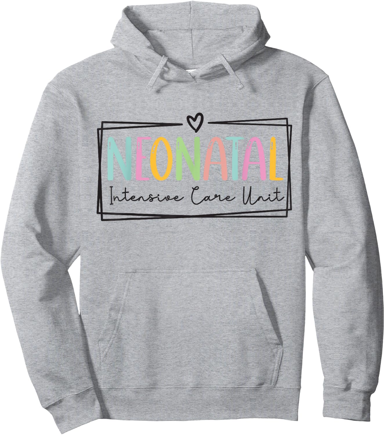 Neonatal Intensive Care Unit NICU Nurse Appreciation Hoodie - Hoodie | Ash