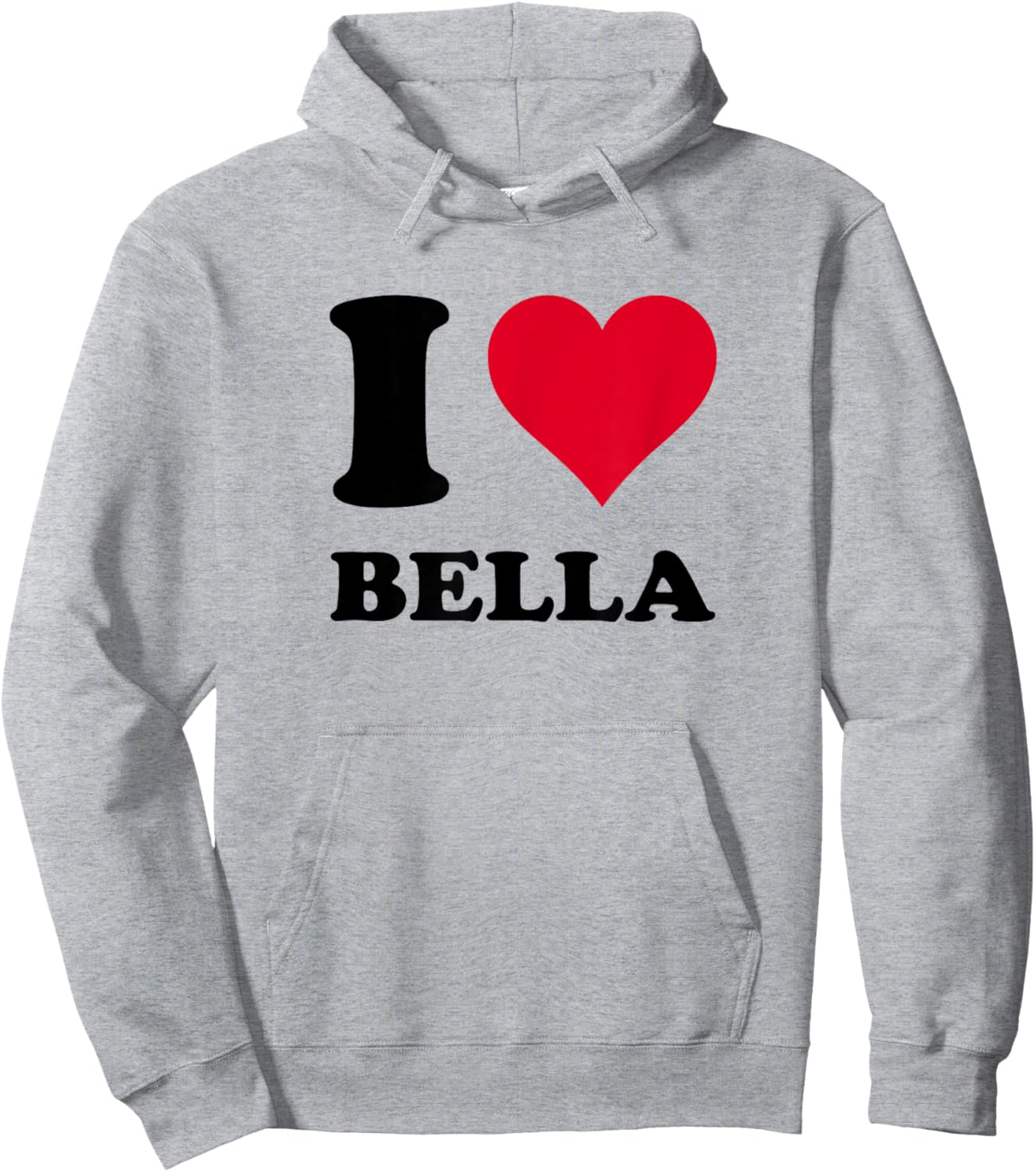 I Love Bella Hoodie - Hoodie | Ash