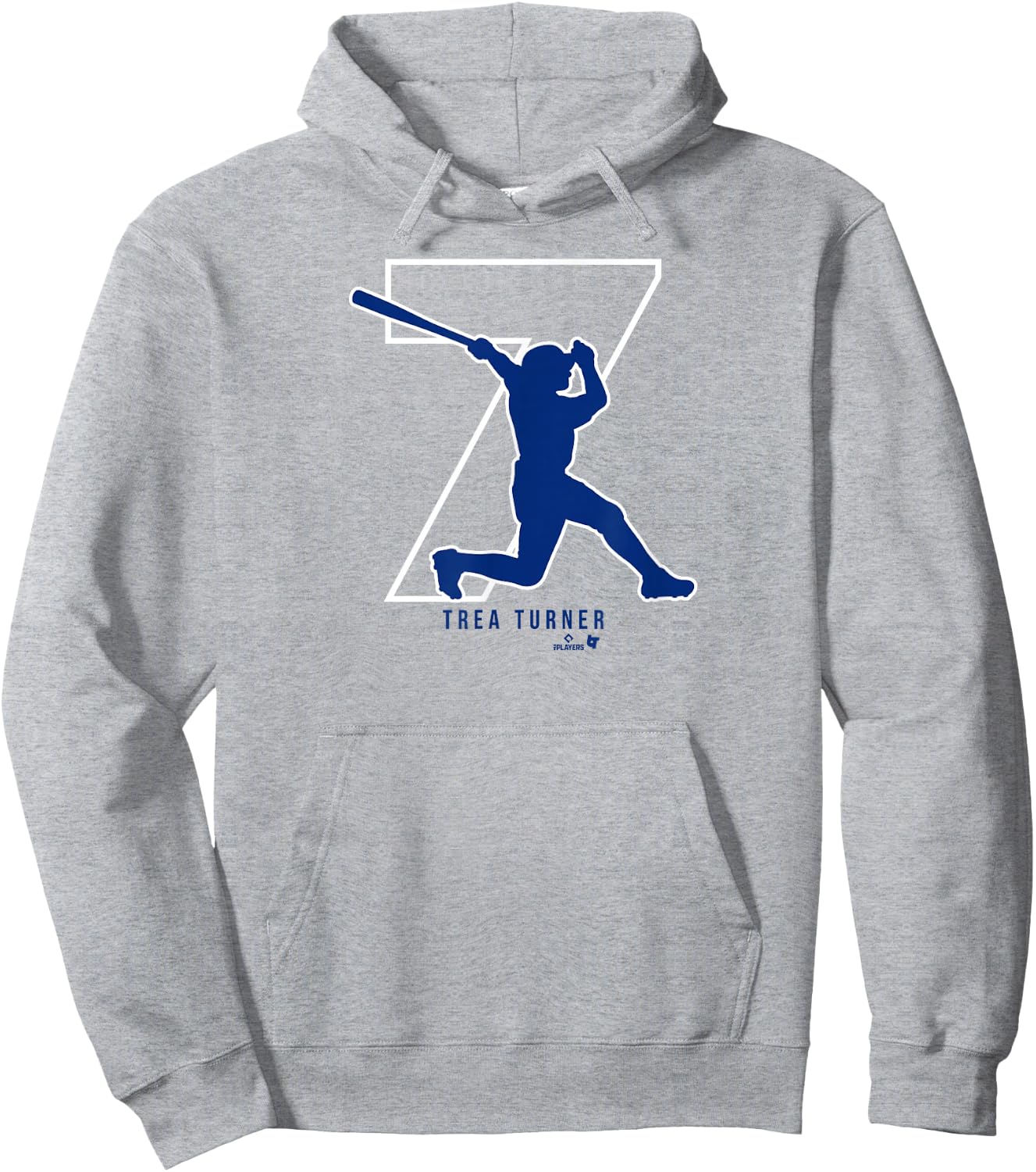 Trea Turner - 7 - Philadelphia Baseball Hoodie - Hoodie | Ash