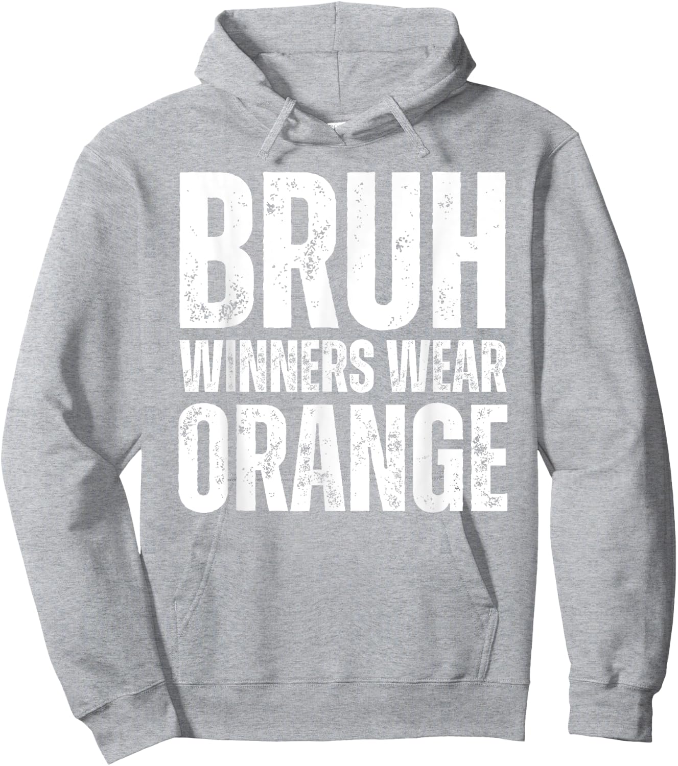 Winners Wear Orange Team Spirit Week Game Color Sports Day Hoodie - Hoodie | Ash