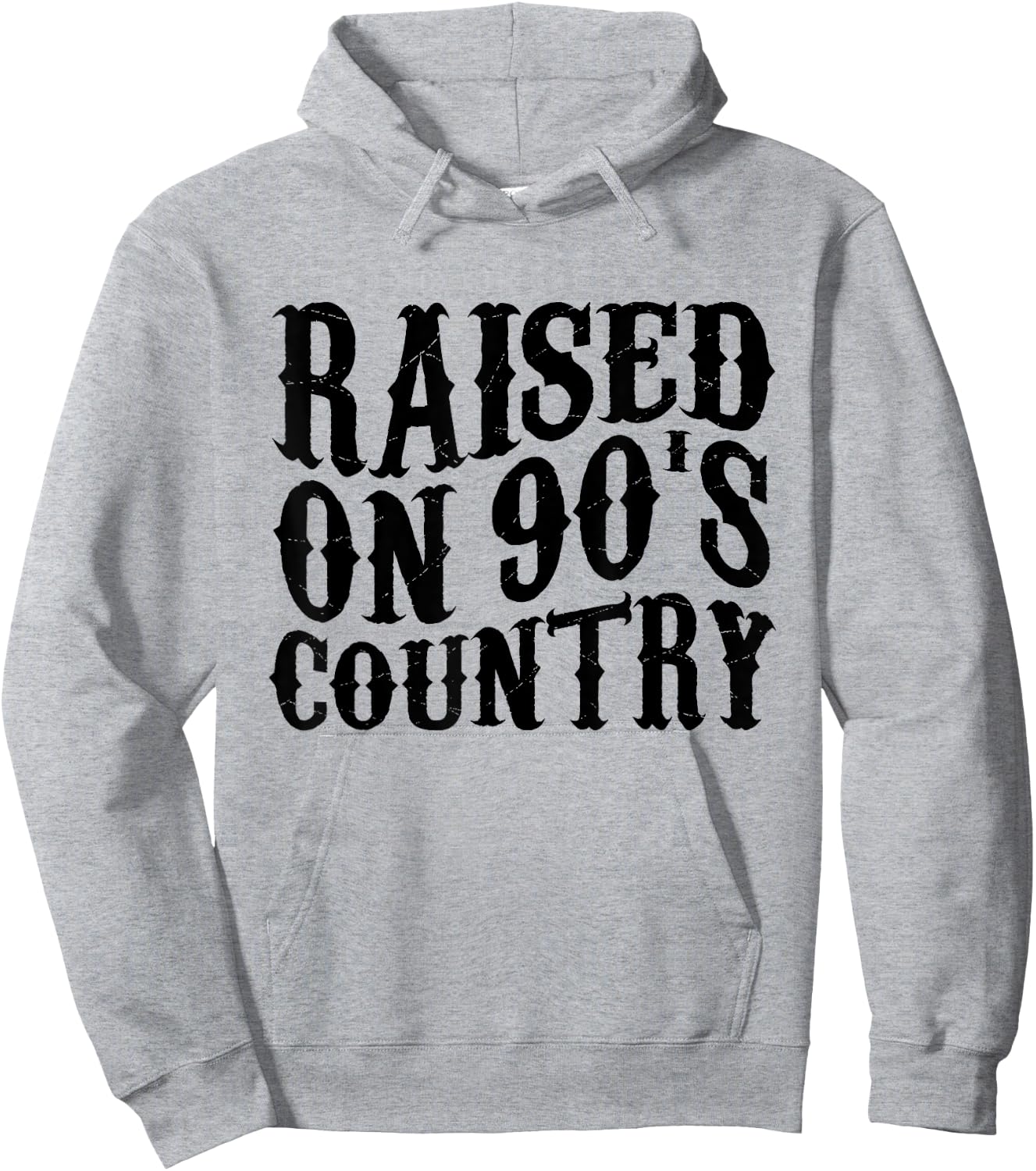 Raised On 90’s Country Music Shirt Vintage Hoodie - Hoodie | Ash