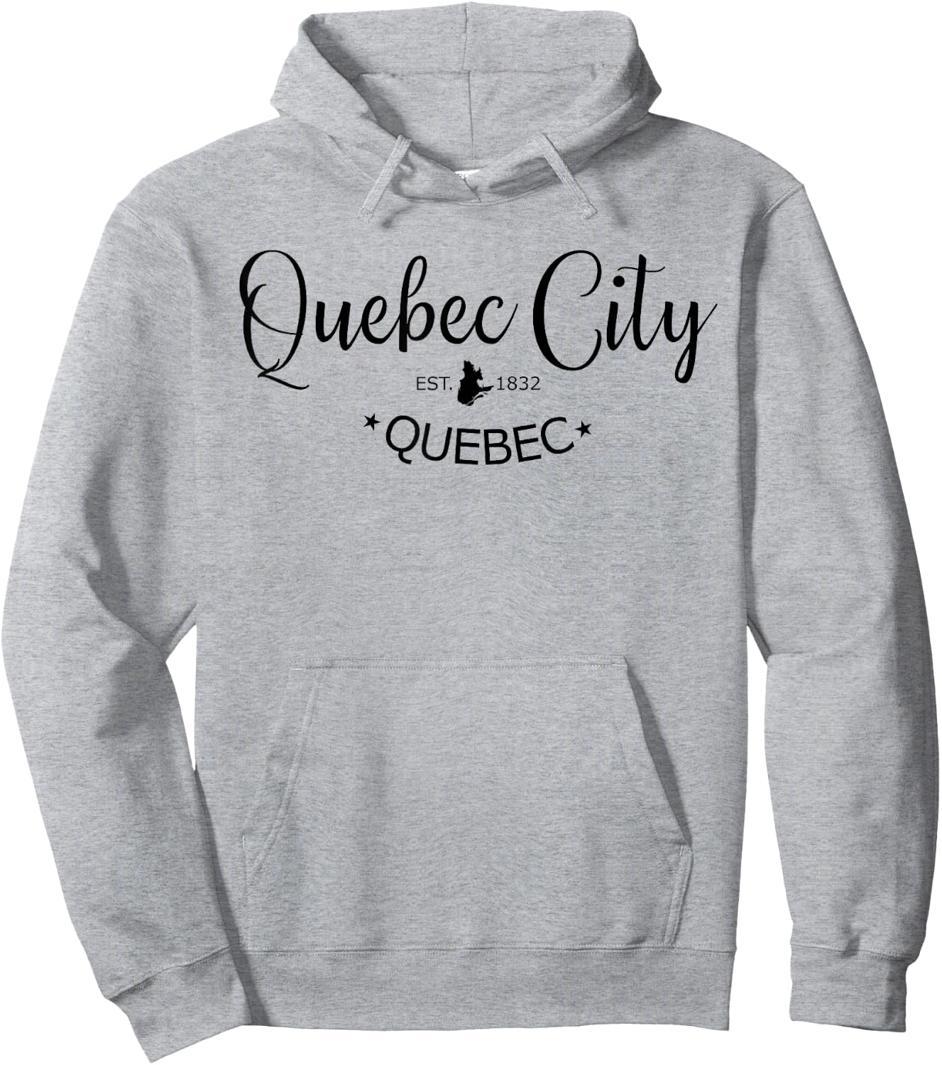 Quebec City Quebec Shirt Classic Quebec City Canada City Hoodie - Hoodie | Ash