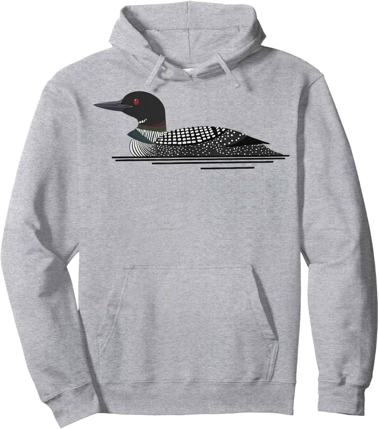 Common Loon Hoodie - Hoodie | Ash