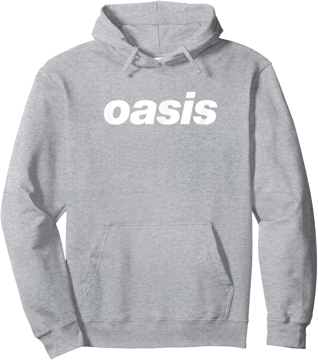 Oasis – White Logo On Baby Blue Hoodie - Hoodie | Ash