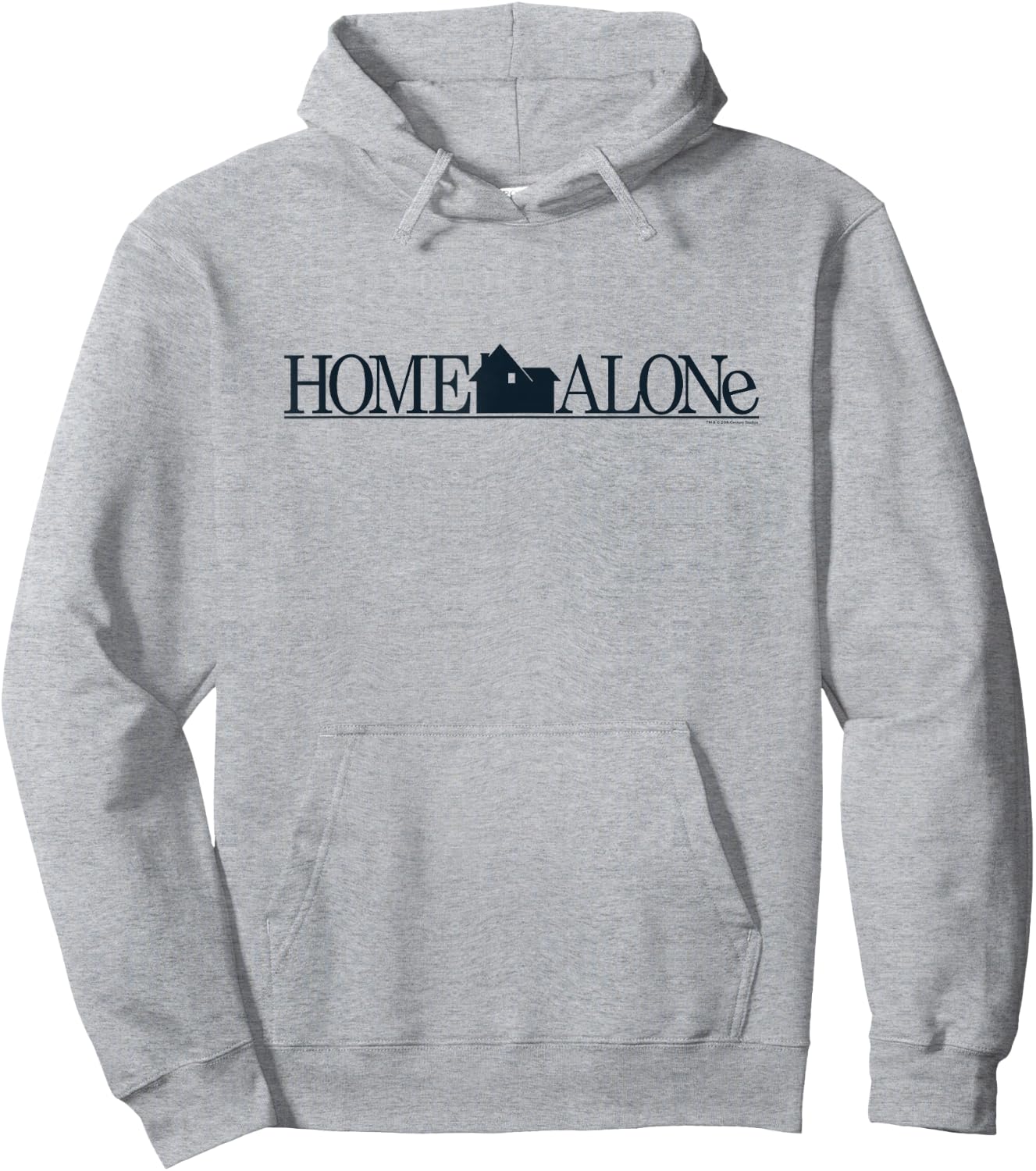 20th Century Studios Home Alone Official Movie Logo Hoodie - Hoodie | Ash