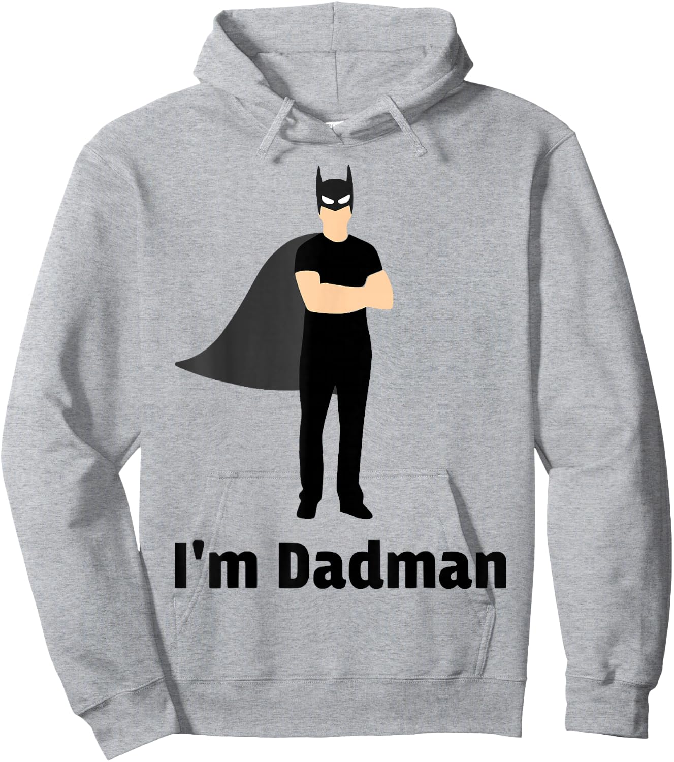 I'm Dadman Superhero Dad - Funny Father's Day Hoodie - Hoodie | Ash