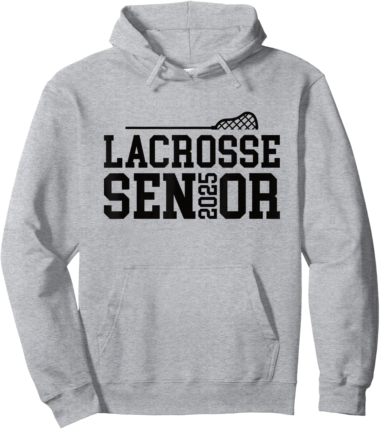 Class of 2025 Lacrosse Senior Night Hoodie - Hoodie | Ash