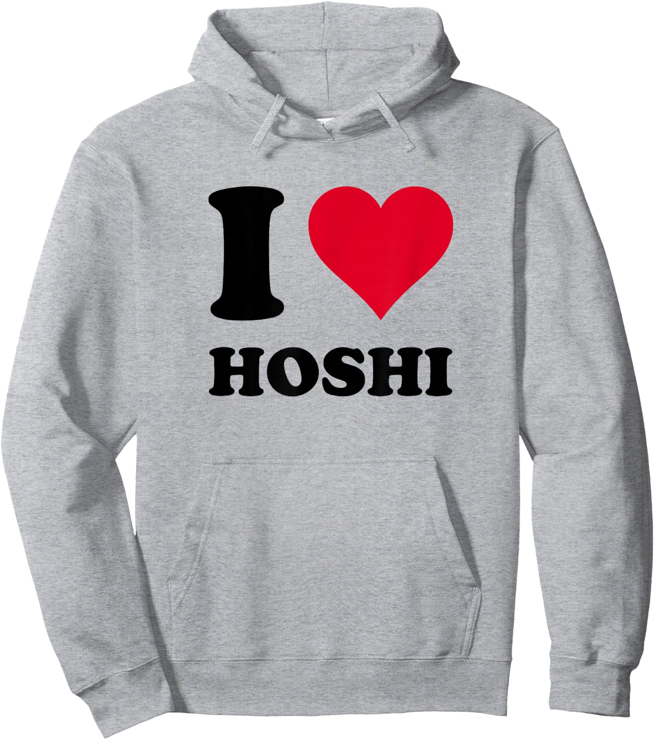 I Love Hoshi Hoodie - Hoodie | Ash