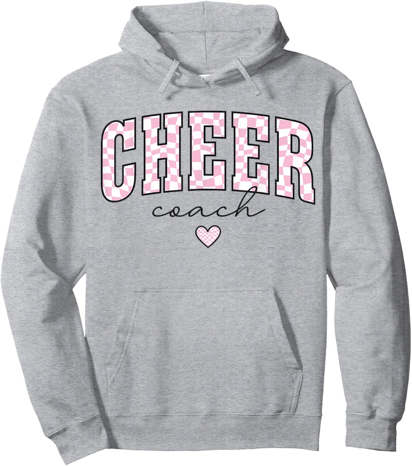 Cheer Coach Life Competition Season Cheerleader Team Trendy Hoodie - Hoodie | Ash