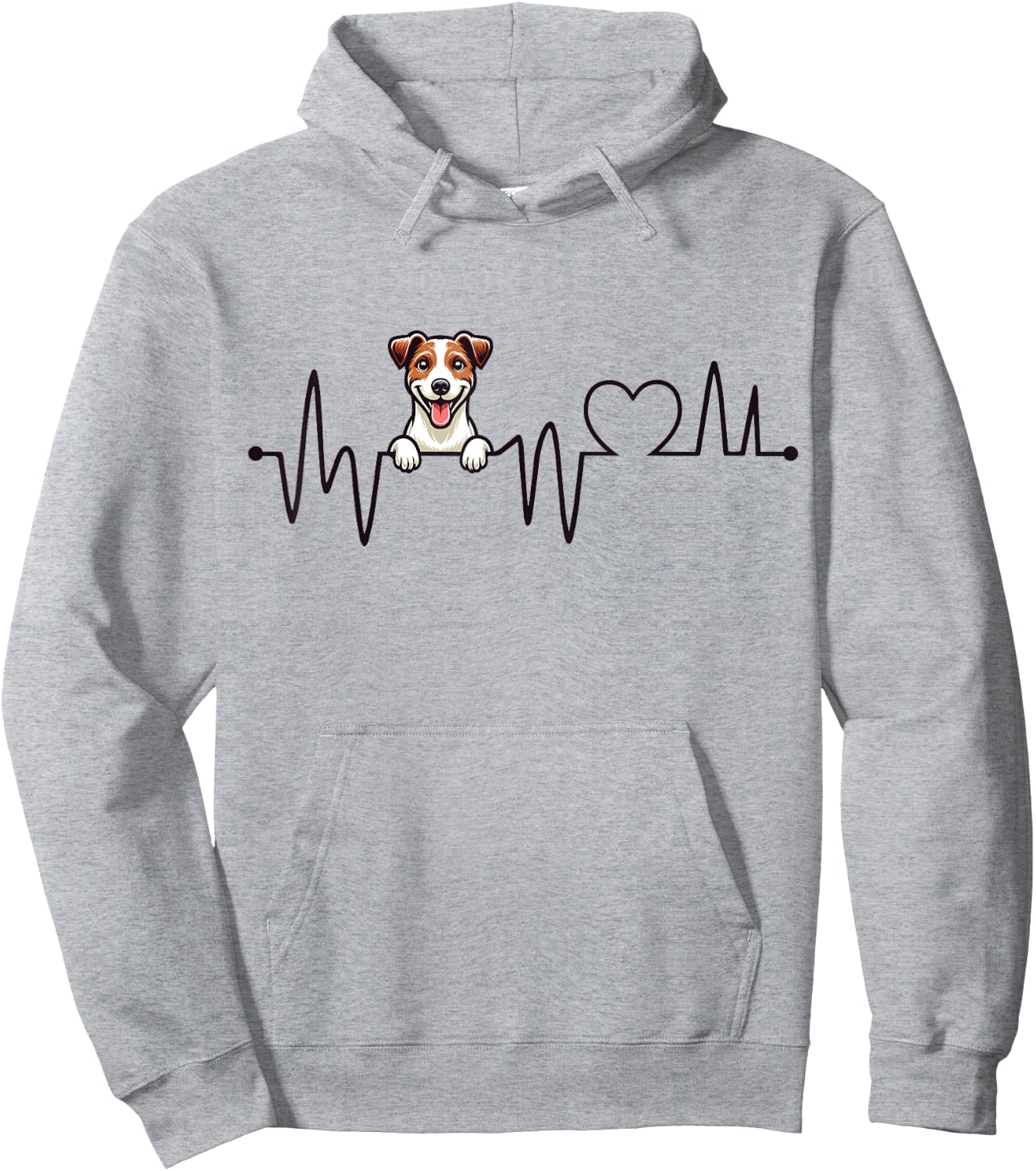 Jack Russell Terrier Lover Women Kids Hoodie - Hoodie | Ash