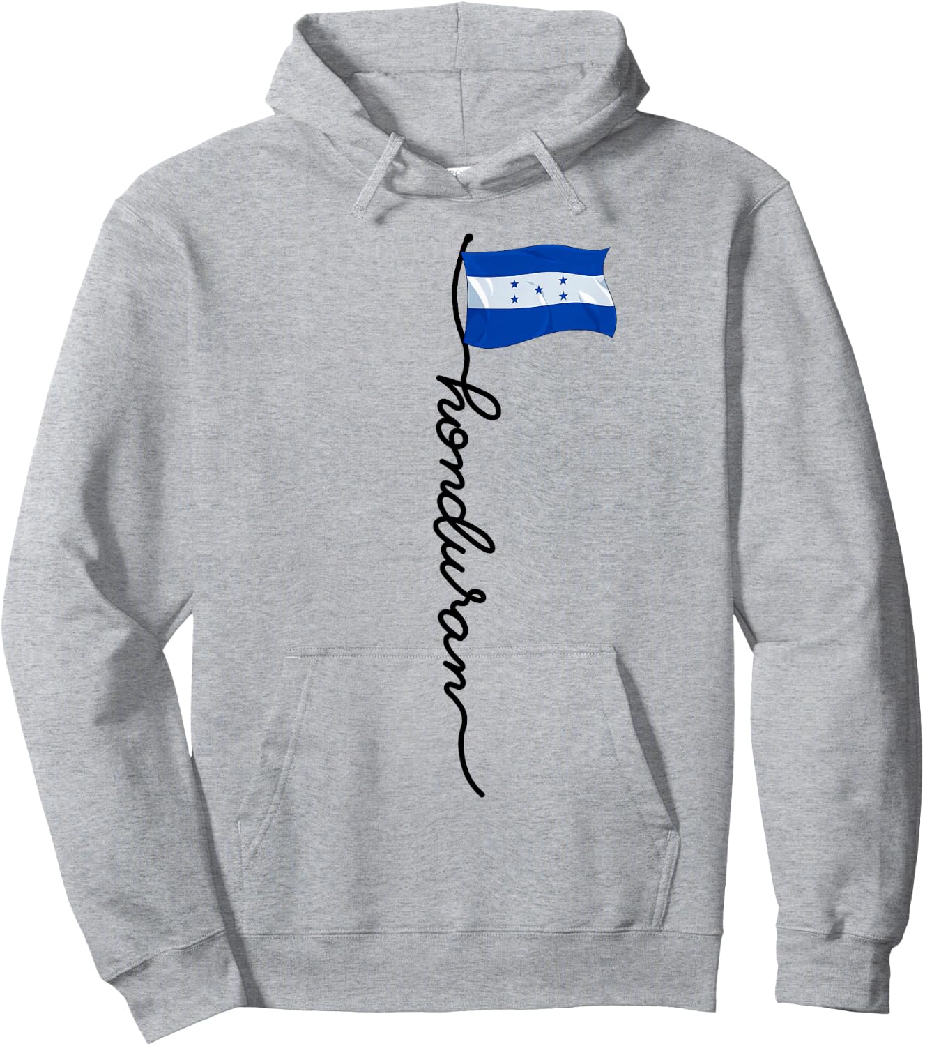 Honduras Signature Honduran Hoodie - Hoodie | Ash