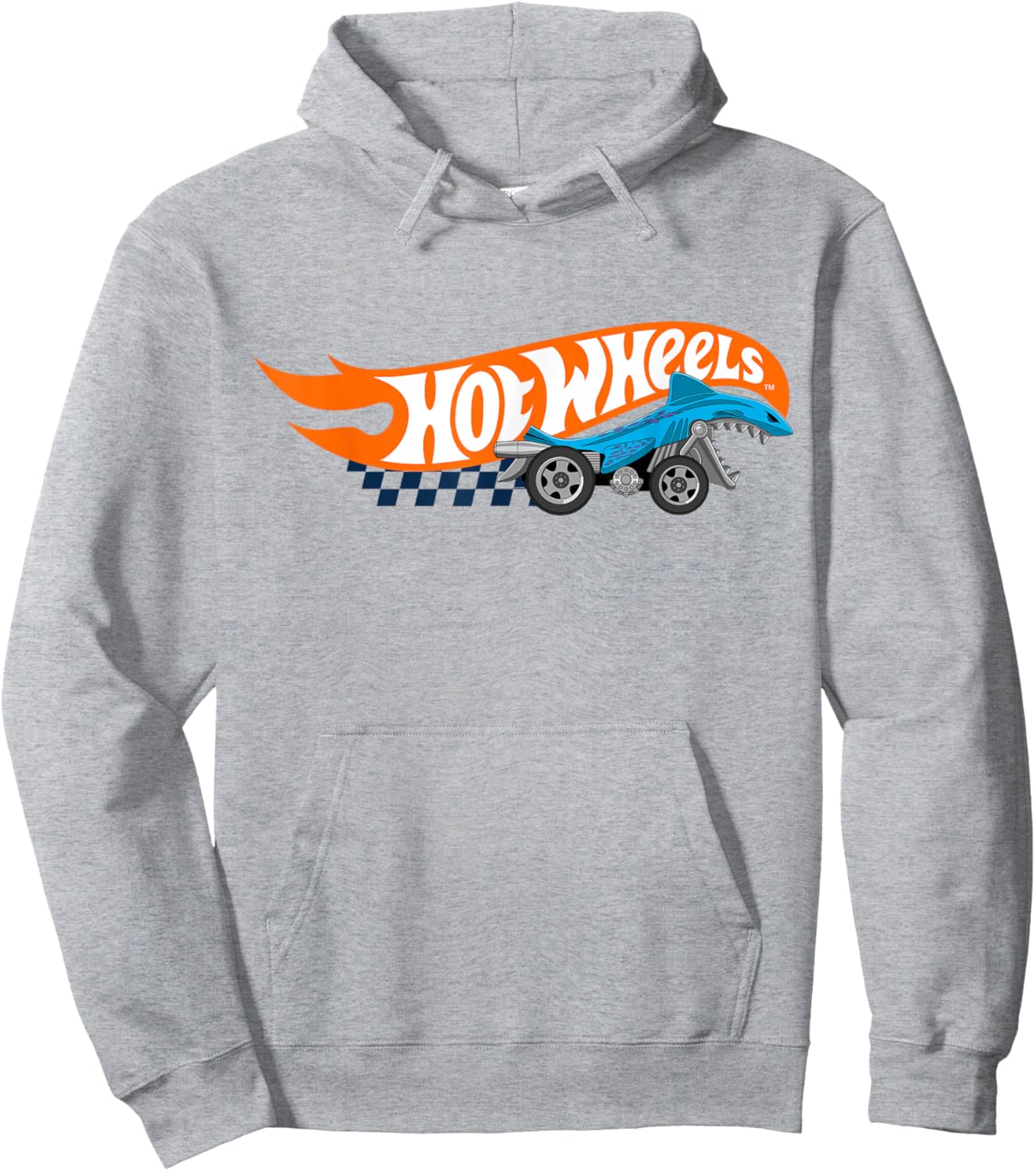 Hot Wheels Shark Bite Hoodie - Hoodie | Ash