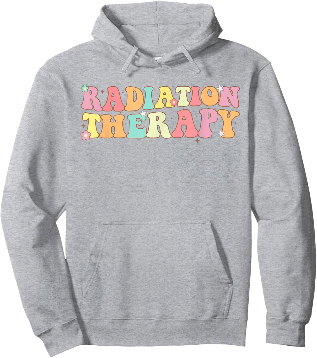 Groovy Radiation Therapist Radiation Therapy Men Hoodie - Hoodie | Ash