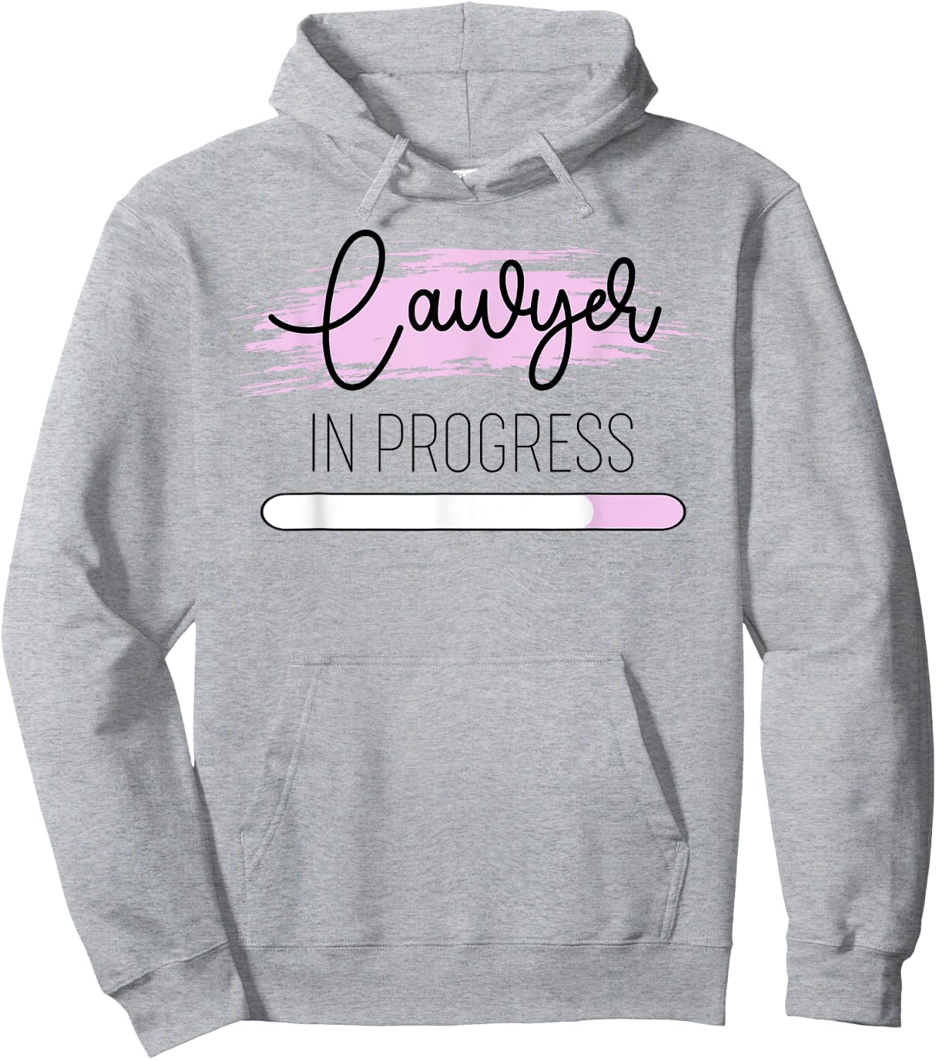 Lawyer In Progress Law Student Future Attorney Women Girls Hoodie - Hoodie | Ash