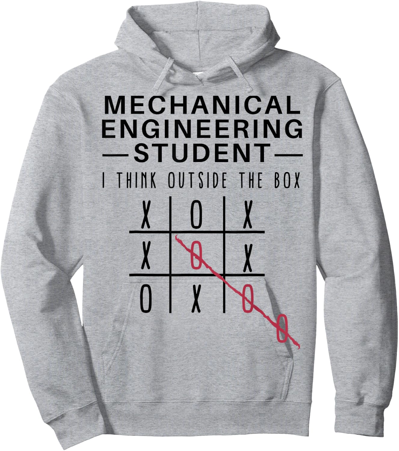 Saying Mechanical Engineer Student Joke Graduation Women Men Hoodie - Hoodie | Ash