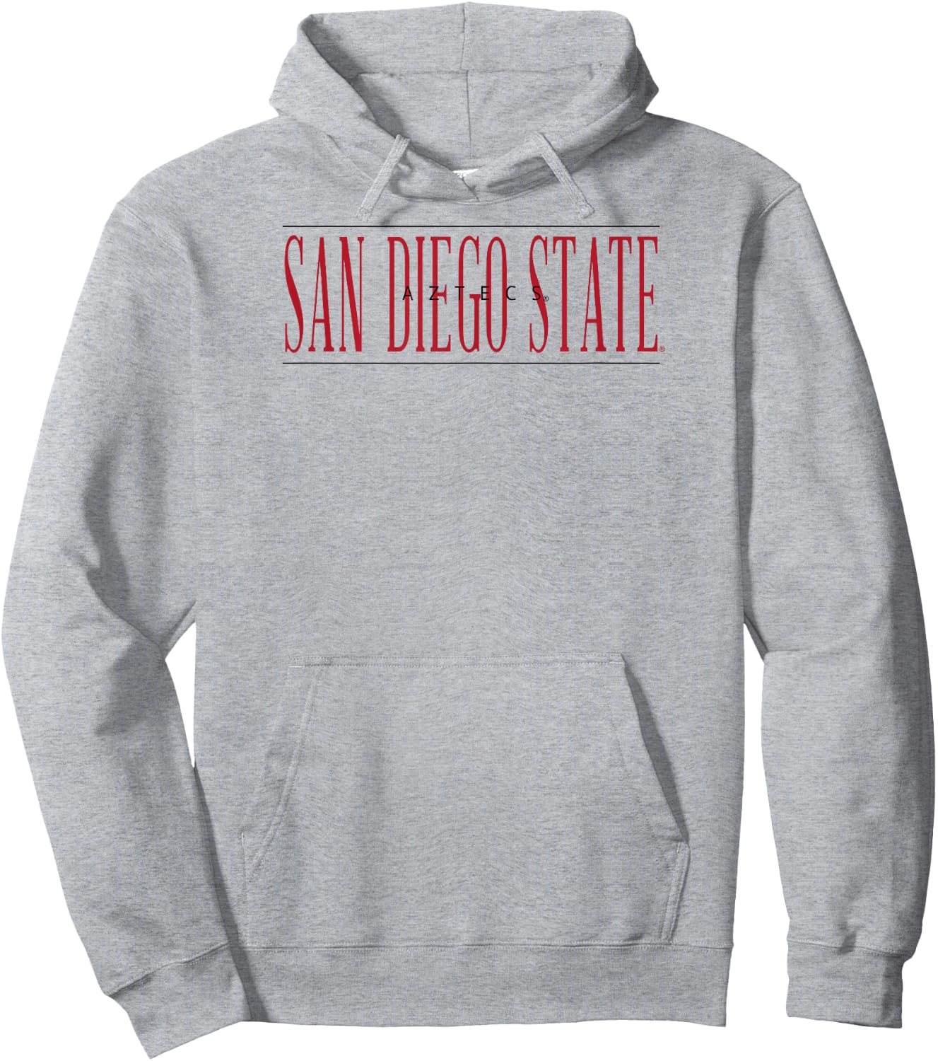 San Diego State Aztecs Psychic Officially Licensed Hoodie - Hoodie | Ash