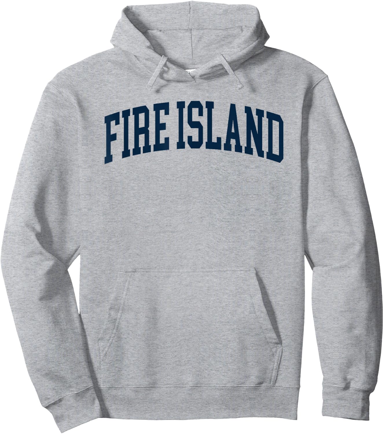Fire Island New York Souvenir Retro Preppy Throwback Hoodie - Hoodie | Ash