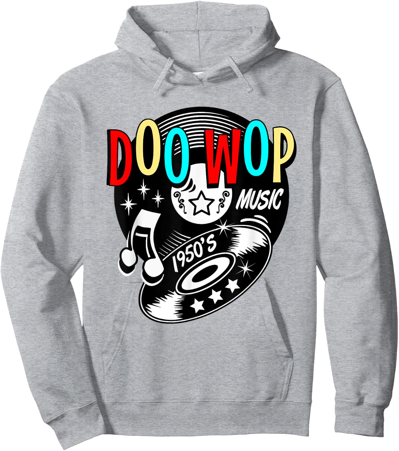 50s Sock Hop Clothes Greaser Doo Wop Retro Rockabilly 1950s Hoodie - Hoodie | Ash