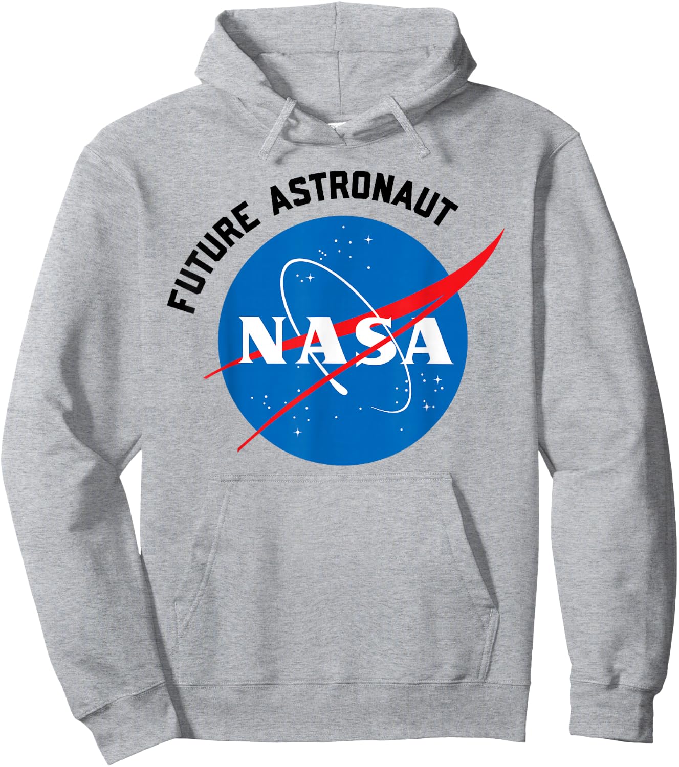 NASA Future Astronaut Space Kids Boys Girls Young Children Hoodie - Hoodie | Ash