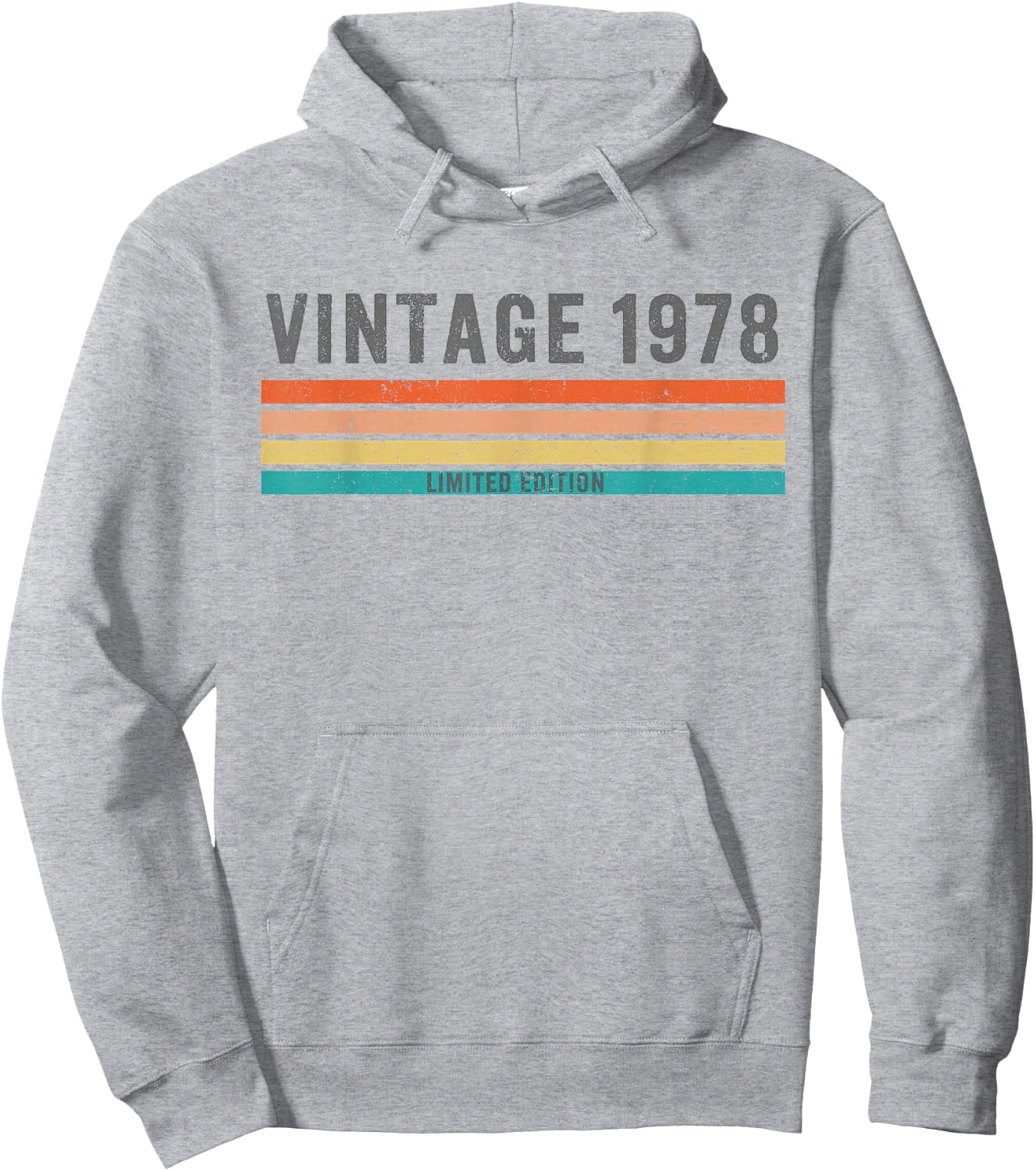 Vintage 1978 Limited Edition - 47th Birthday Gift Christmas Hoodie - Hoodie | Ash