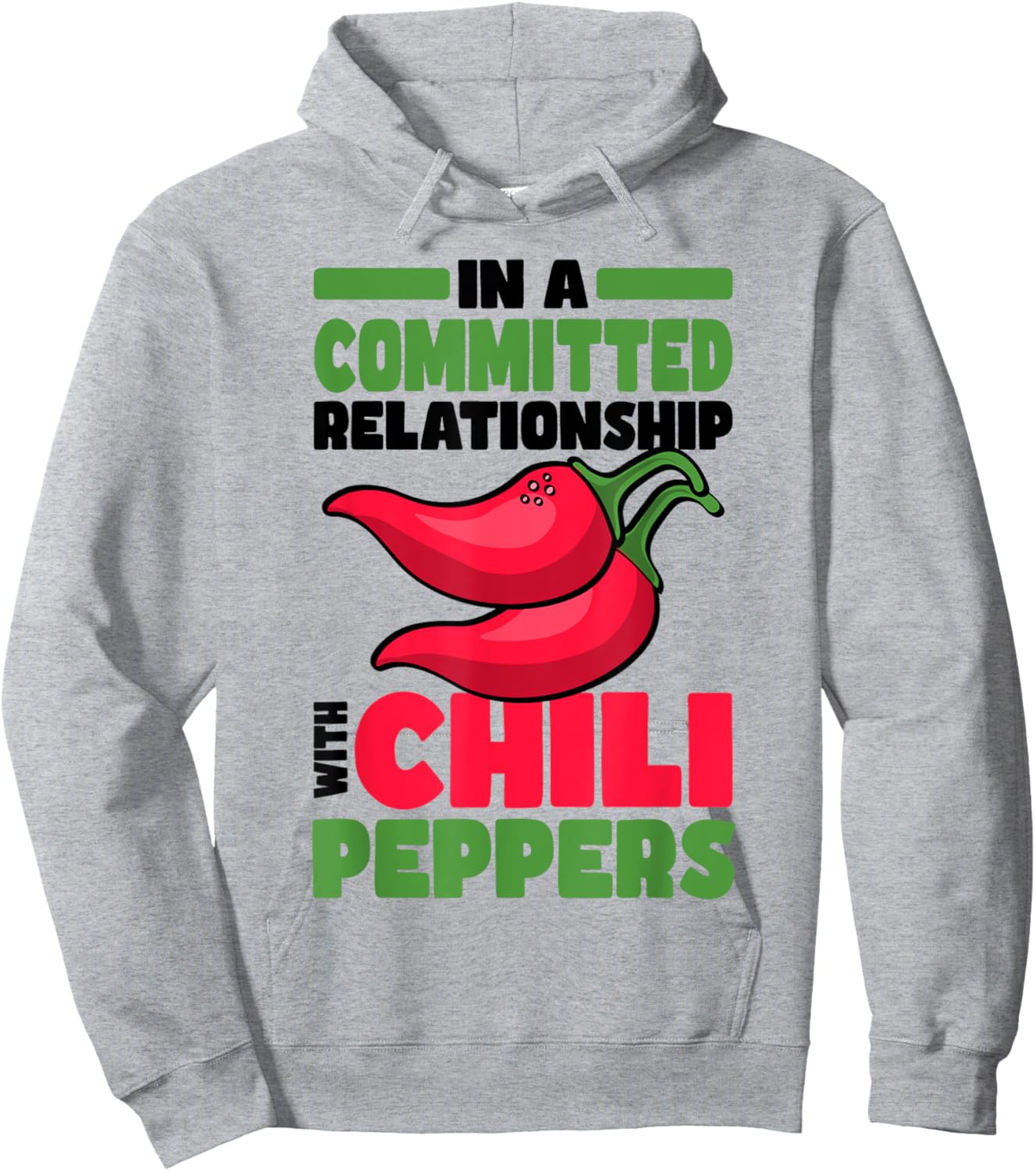 Spicy Food Lover Chili Hoodie - Hoodie | Ash