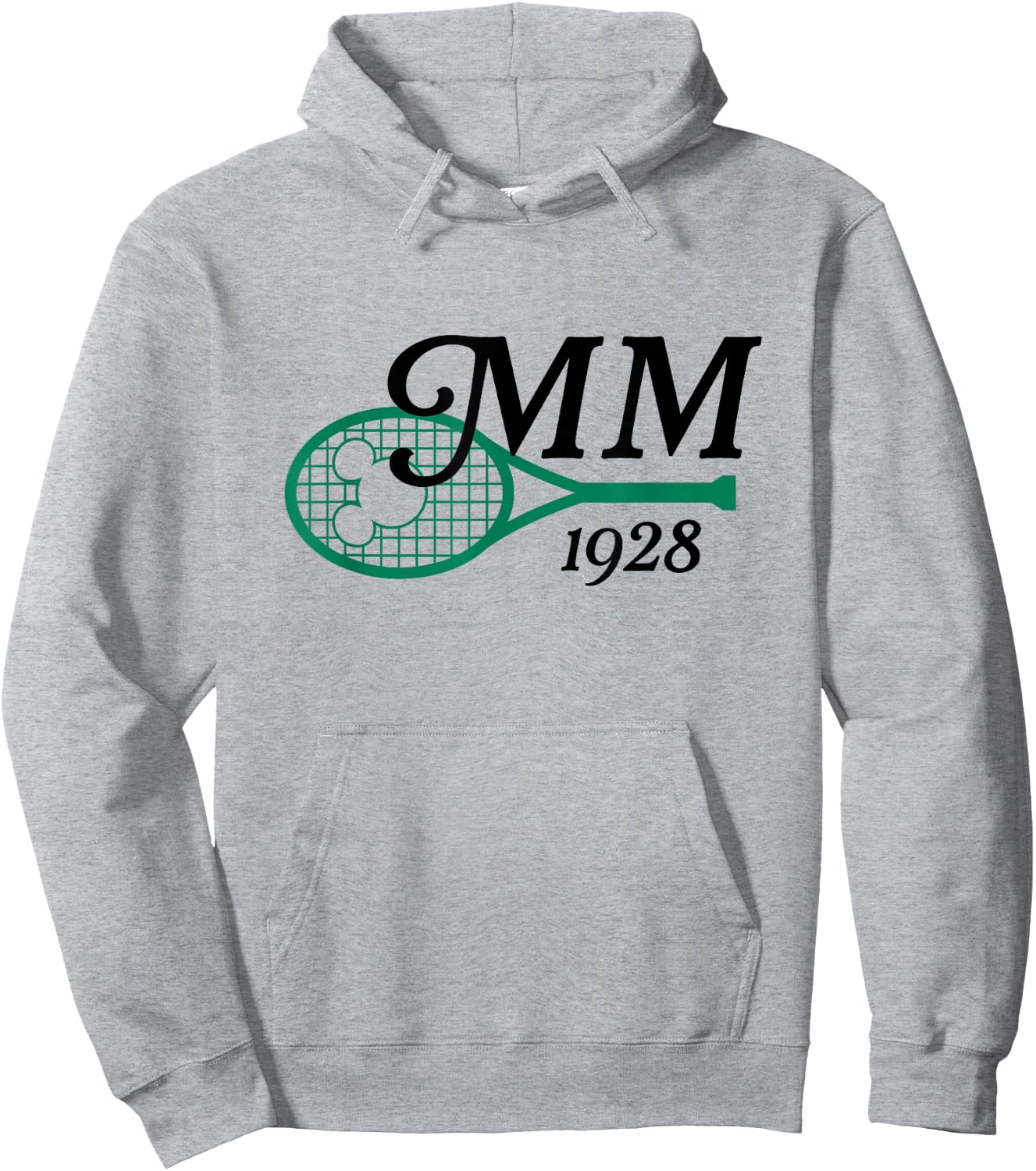 Disney Mickey And Friends 1928 Tennis Club Big Chest Logo Hoodie - Hoodie | Ash